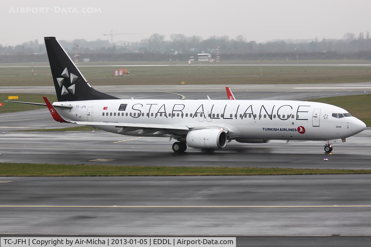 TC-JFH, 1998 Boeing 737-8F2 C/N 29770, Turkish Airlines, Boeing 737-8F2 (WL), CN: 29770/0114, Name: Igdir