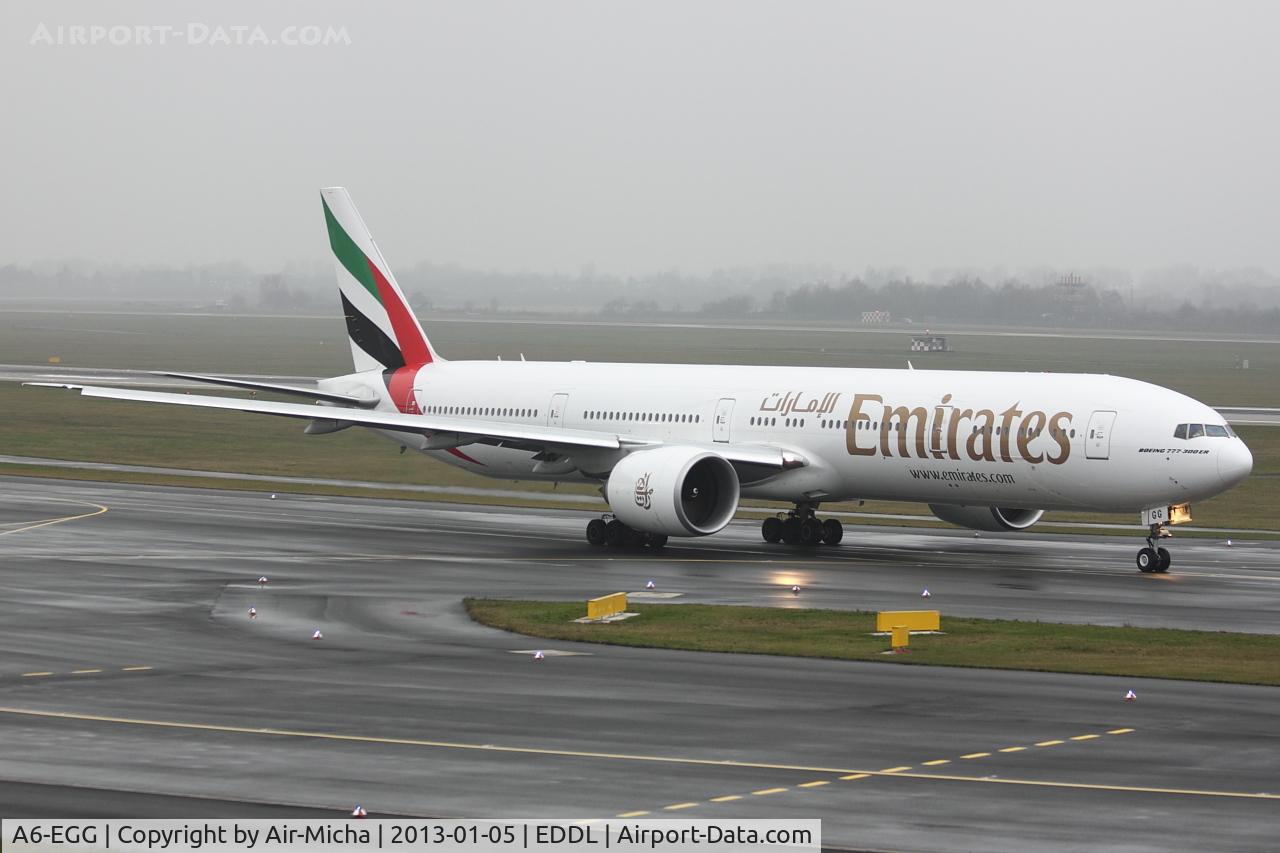 A6-EGG, 2011 Boeing 777-31H/ER C/N 41070, Emirates, Boeing 777-31HER, CN: 41070/0965
