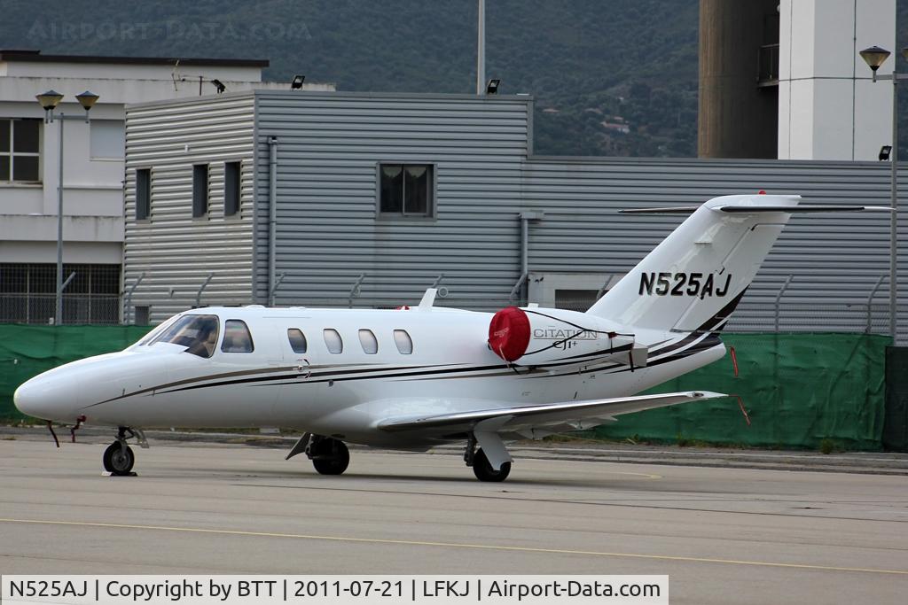 N525AJ, 2008 Cessna 525 CitationJet CJ1+ C/N 525-0673, Parked
