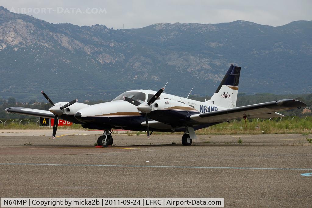 N64MP, Piper PA-34-220T C/N 3449124, Parked