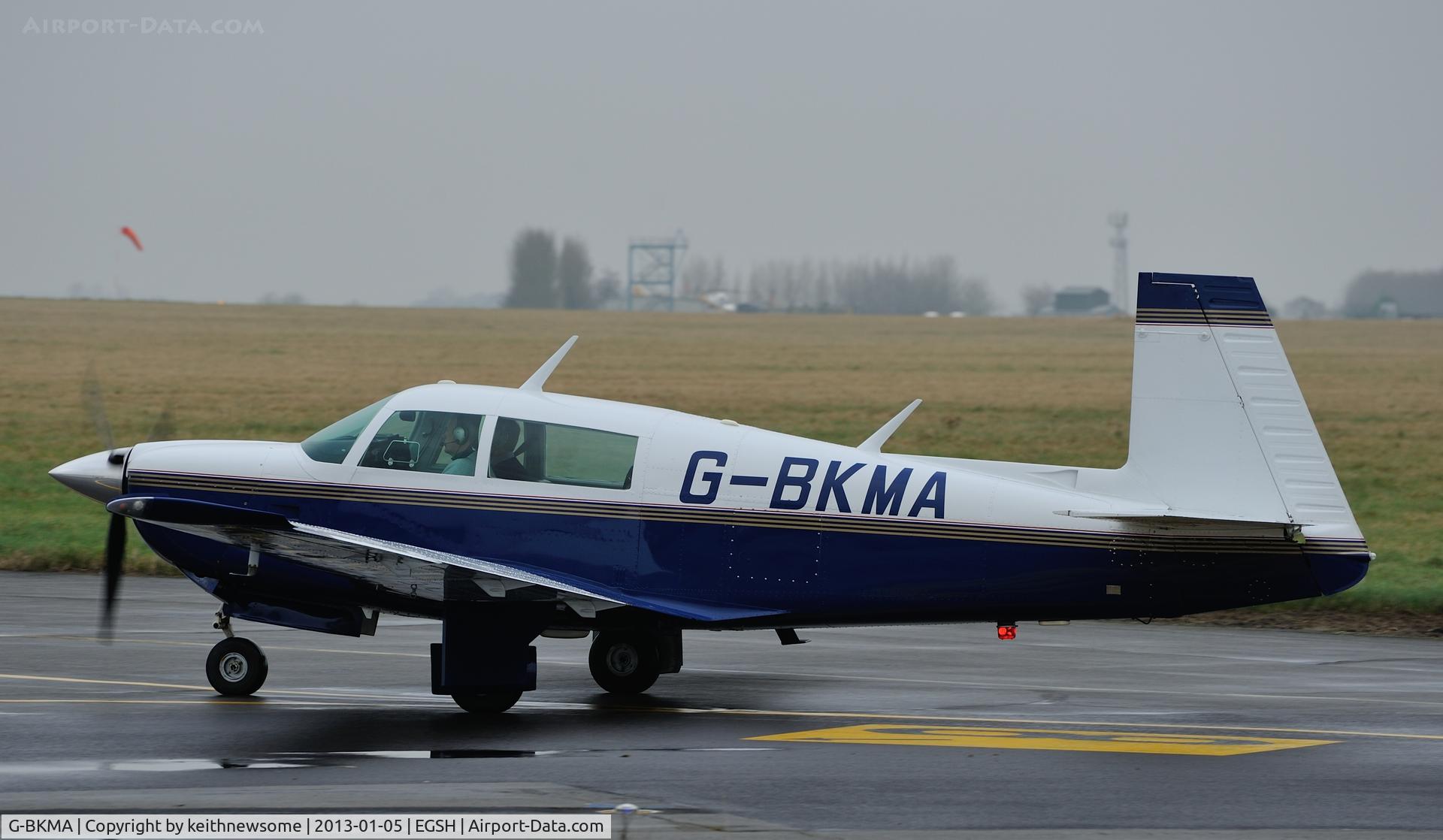G-BKMA, 1982 Mooney M20J 201 C/N 24-1316, A nice Mooney !
