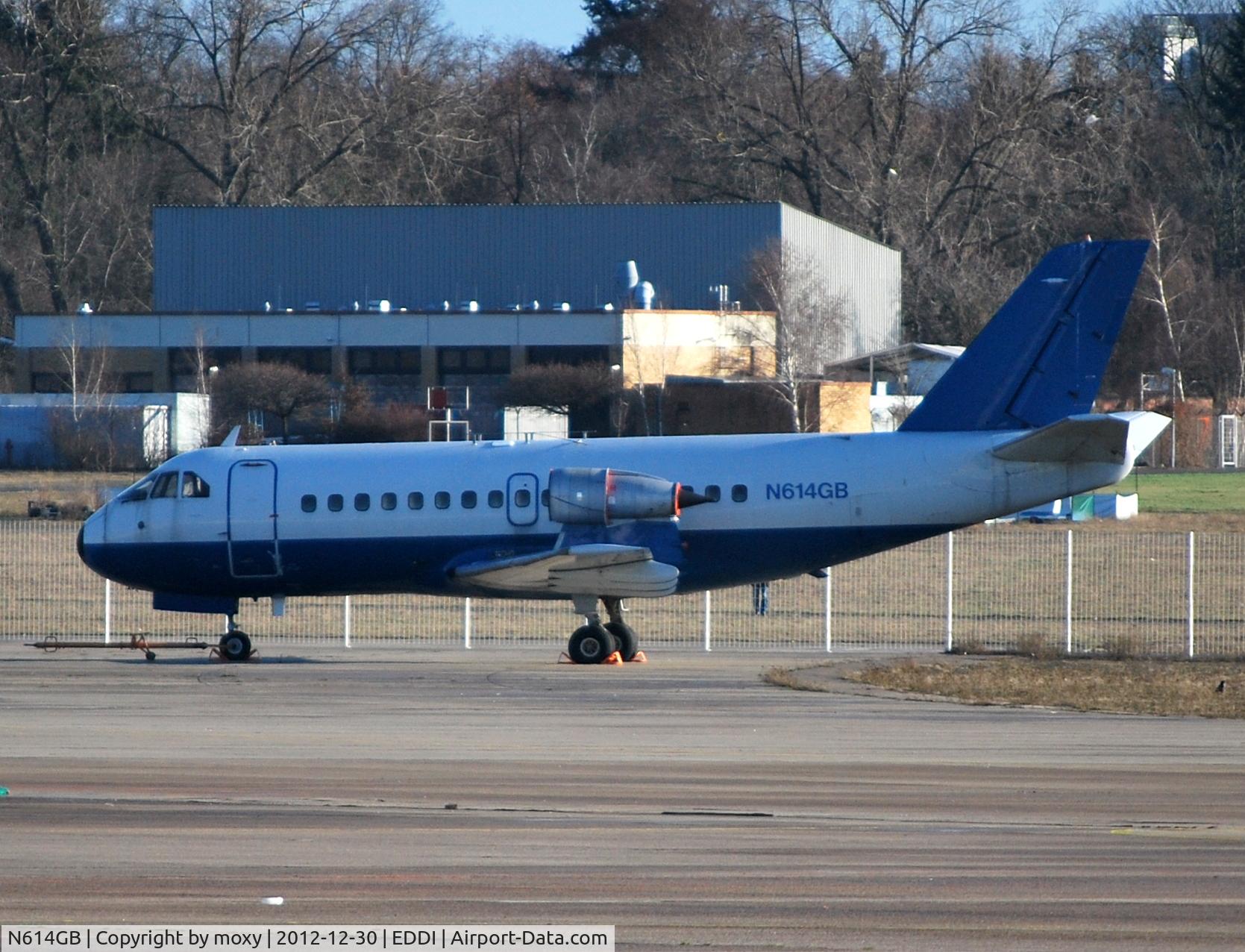 N614GB, 1977 VFW 614 C/N G14, VFW-Fokker VFW-614 at the disused Tempelhof Airport, Berlin.