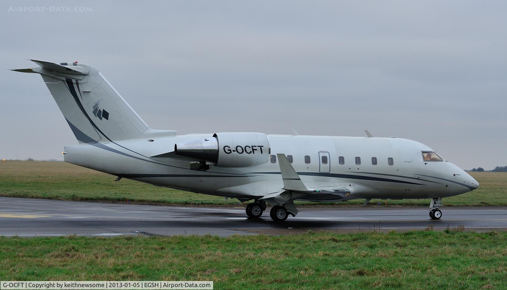 G-OCFT, 1990 Canadair Challenger 601-3A (CL-600-2B16) C/N 5067, Leaving with style !