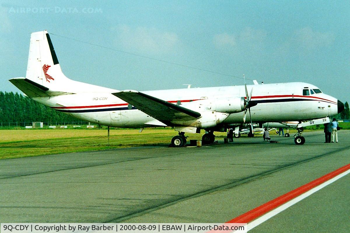 9Q-CDY, Hawker Siddeley HS-780 Andover C1 C/N Set 11, Avro Andover C.1 [Set 11] Antwerp-Deurne~OO 09/08/2000