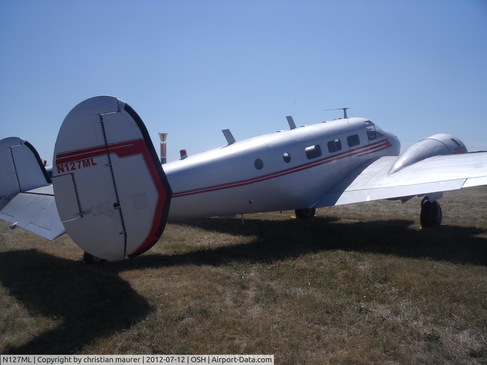 N127ML, 1946 Beech D18S C/N A-212, beech 18