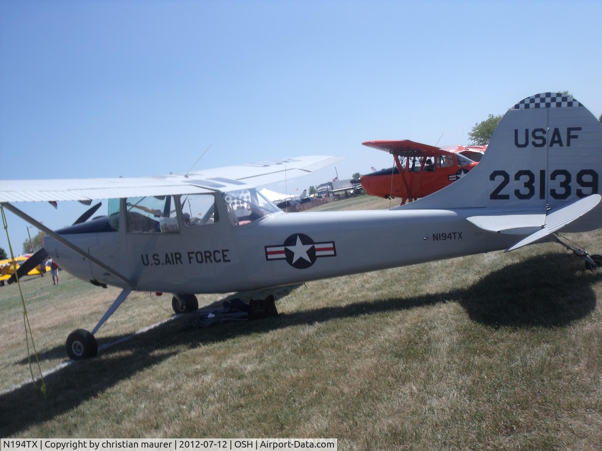 N194TX, 1951 Cessna 0-1A C/N 23139, birddog