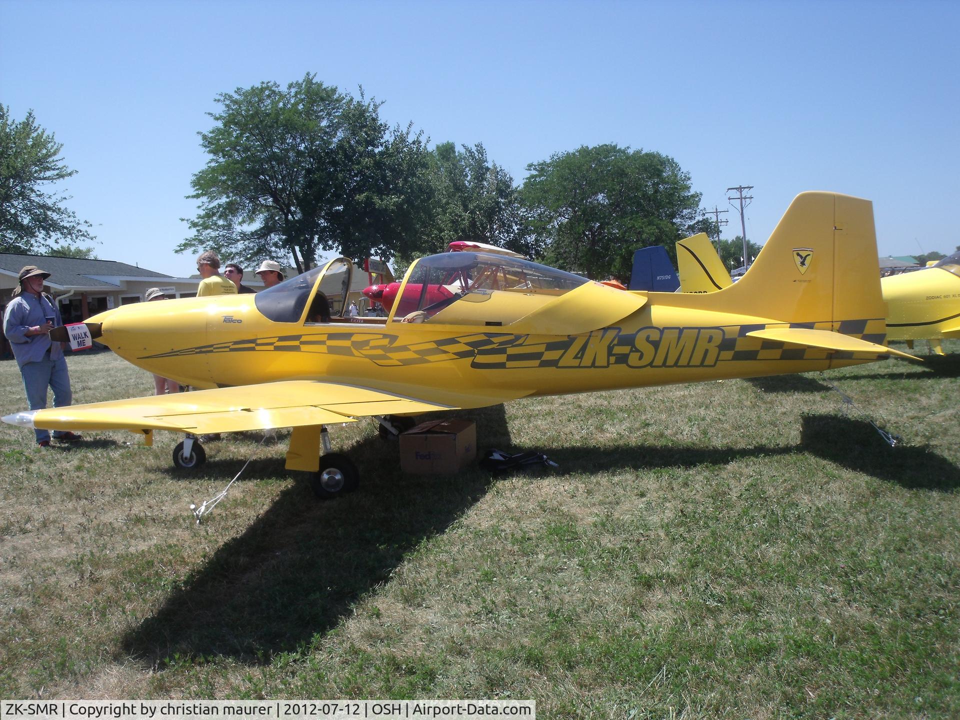 ZK-SMR, Sequoia 1997 C/N 1230, falco