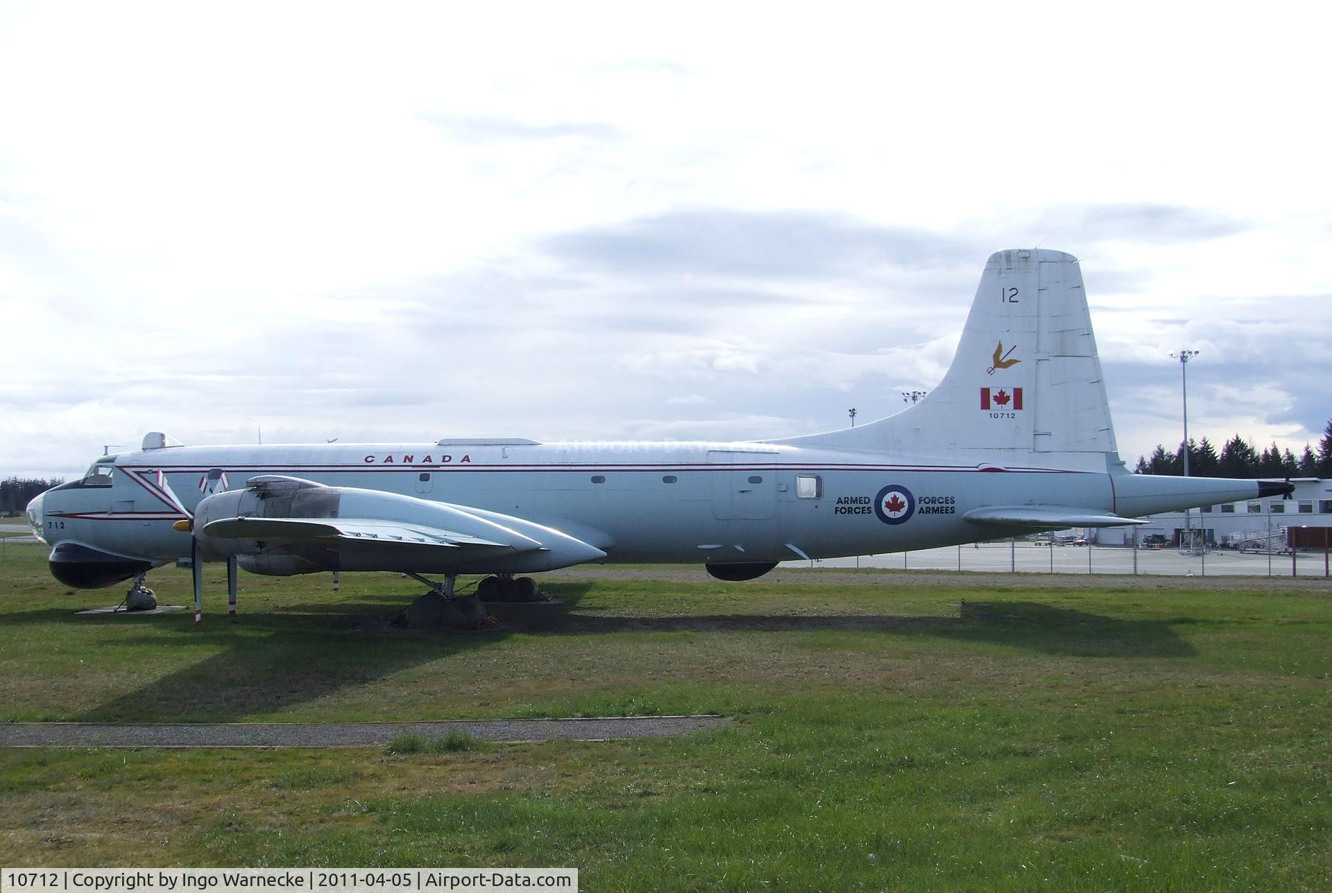 10712, Canadair CP-107 Argus 1 (CL-28-1) C/N 3, Canadair CP-107 Argus at Comox Air Force Museum, CFB Comox