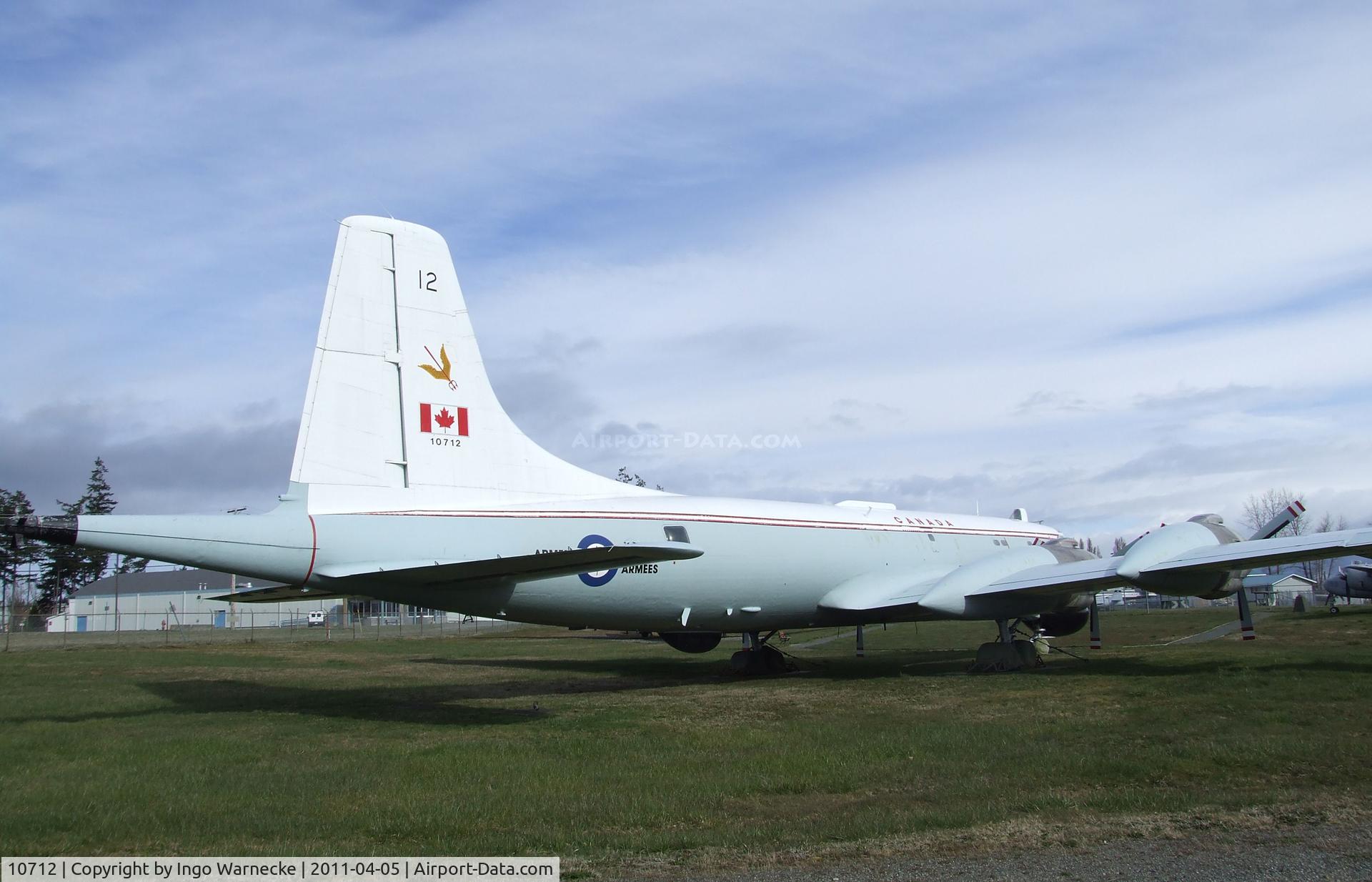 10712, Canadair CP-107 Argus 1 (CL-28-1) C/N 3, Canadair CP-107 Argus at Comox Air Force Museum, CFB Comox
