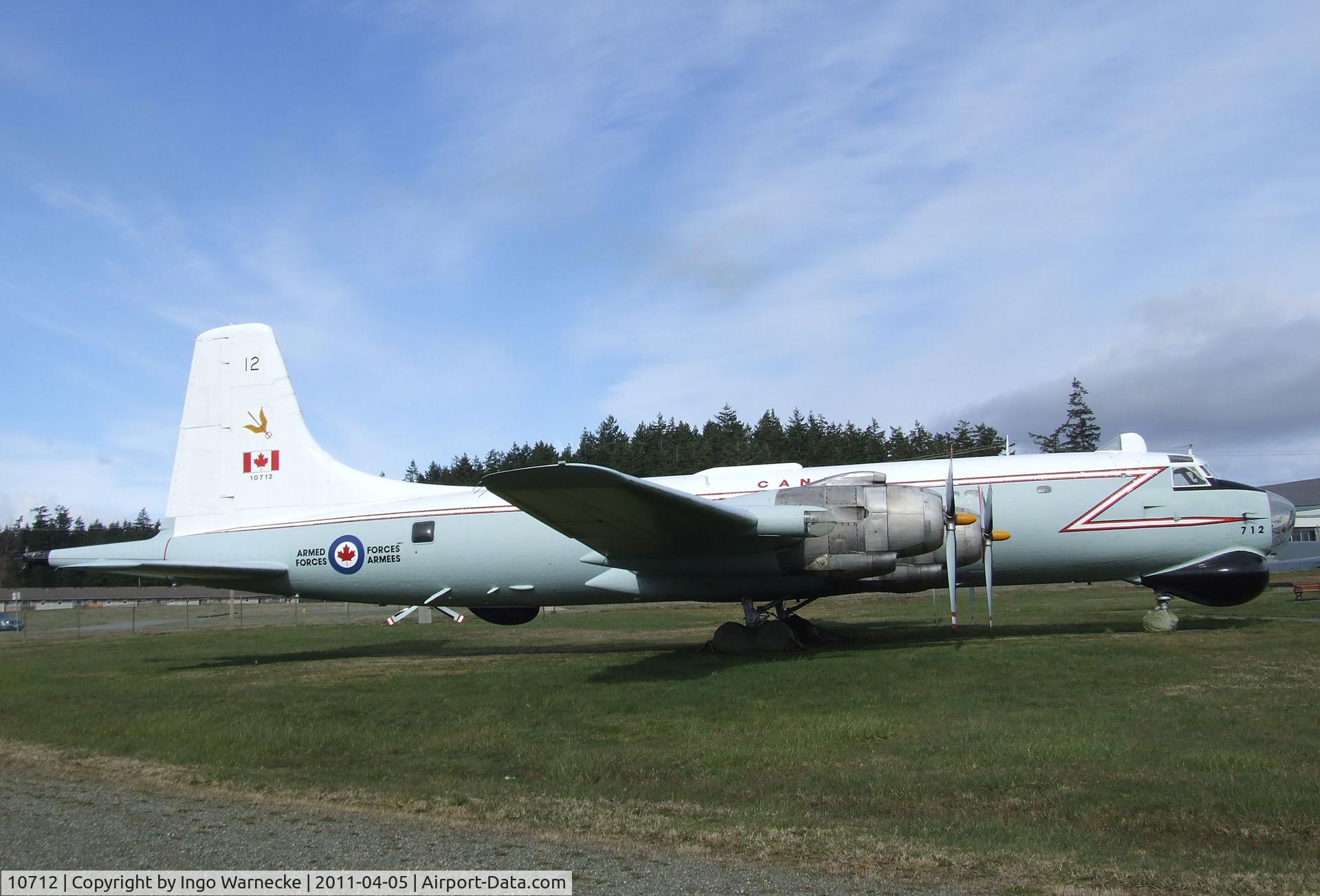 10712, Canadair CP-107 Argus 1 (CL-28-1) C/N 3, Canadair CP-107 Argus at Comox Air Force Museum, CFB Comox