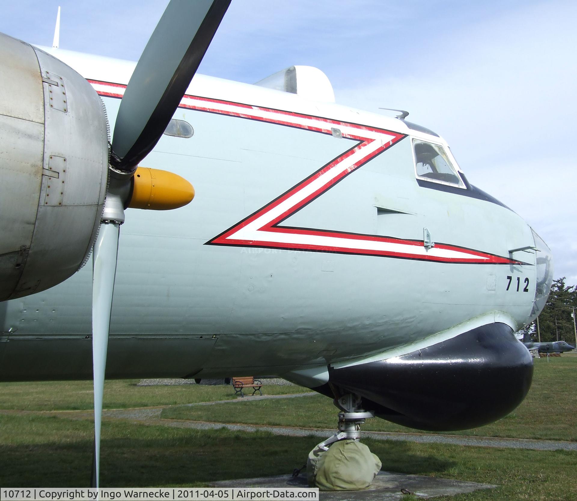 10712, Canadair CP-107 Argus 1 (CL-28-1) C/N 3, Canadair CP-107 Argus at Comox Air Force Museum, CFB Comox