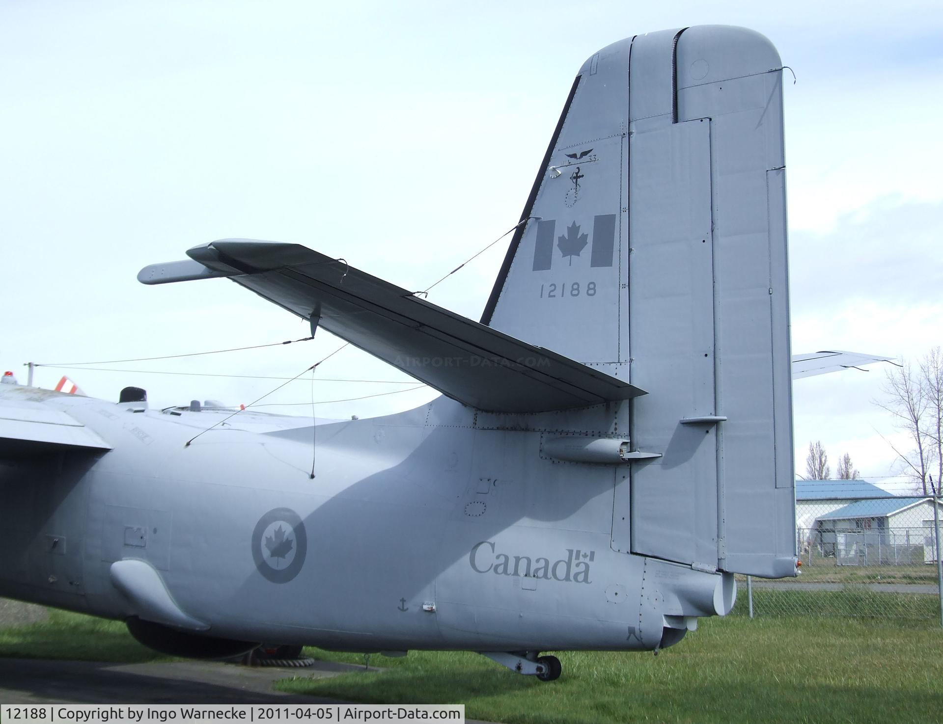12188, De Havilland Canada CP-121 Tracker C/N DHC87, Grumman (De Havilland Canada) CP-121 (CS2F-2) Tracker at Comox Air Force Museum, CFB Comox