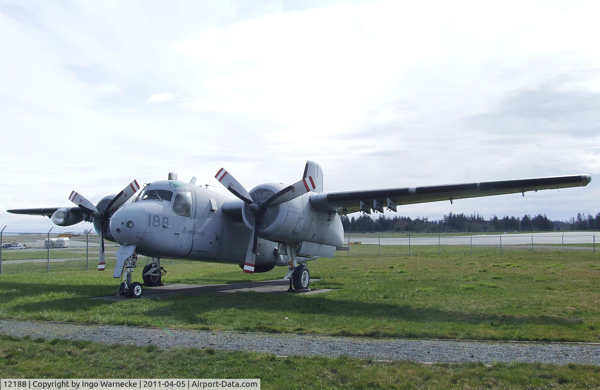 12188, De Havilland Canada CP-121 Tracker C/N DHC87, Grumman (De Havilland Canada) CP-121 (CS2F-2) Tracker at Comox Air Force Museum, CFB Comox
