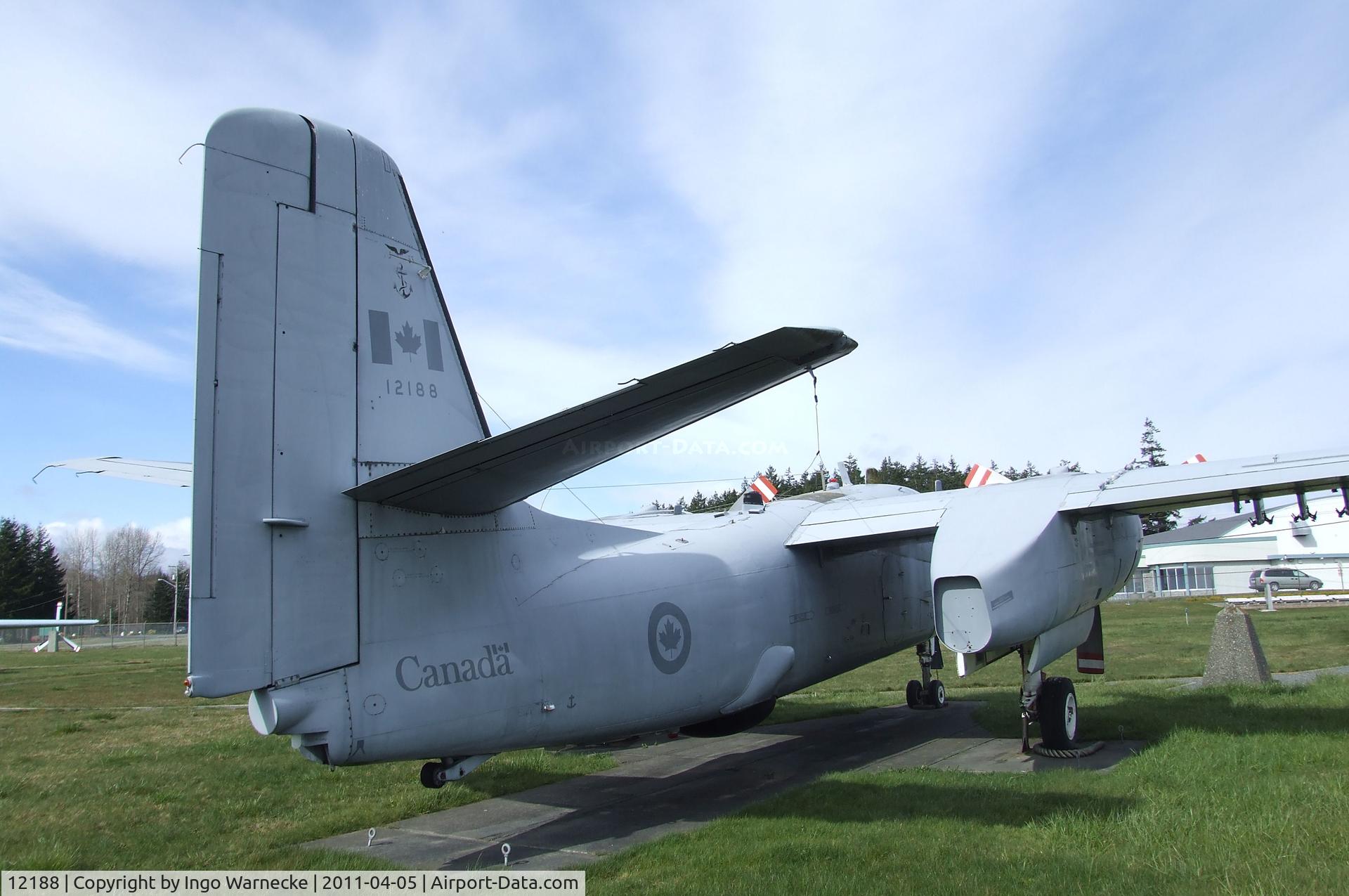 12188, De Havilland Canada CP-121 Tracker C/N DHC87, Grumman (De Havilland Canada) CP-121 (CS2F-2) Tracker at Comox Air Force Museum, CFB Comox