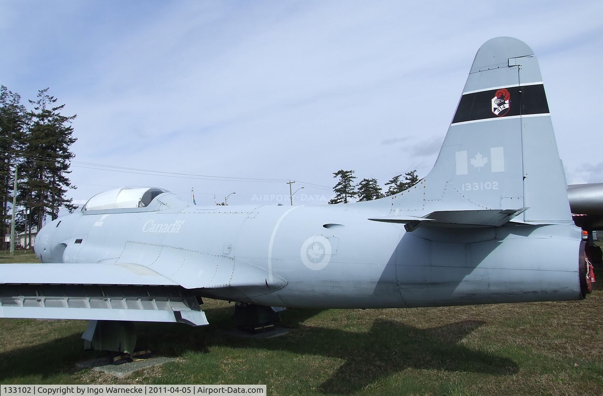 133102, Canadair CT-133 Silver Star C/N T33-102, Canadair CT-133 Silver Star (T-33) at Comox Air Force Museum, CFB Comox