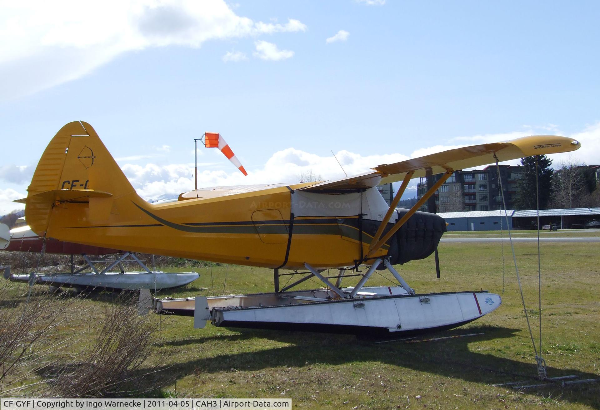 CF-GYF, 1947 Stinson 108-2 Voyager C/N 108-2911, Stinson 108-2 