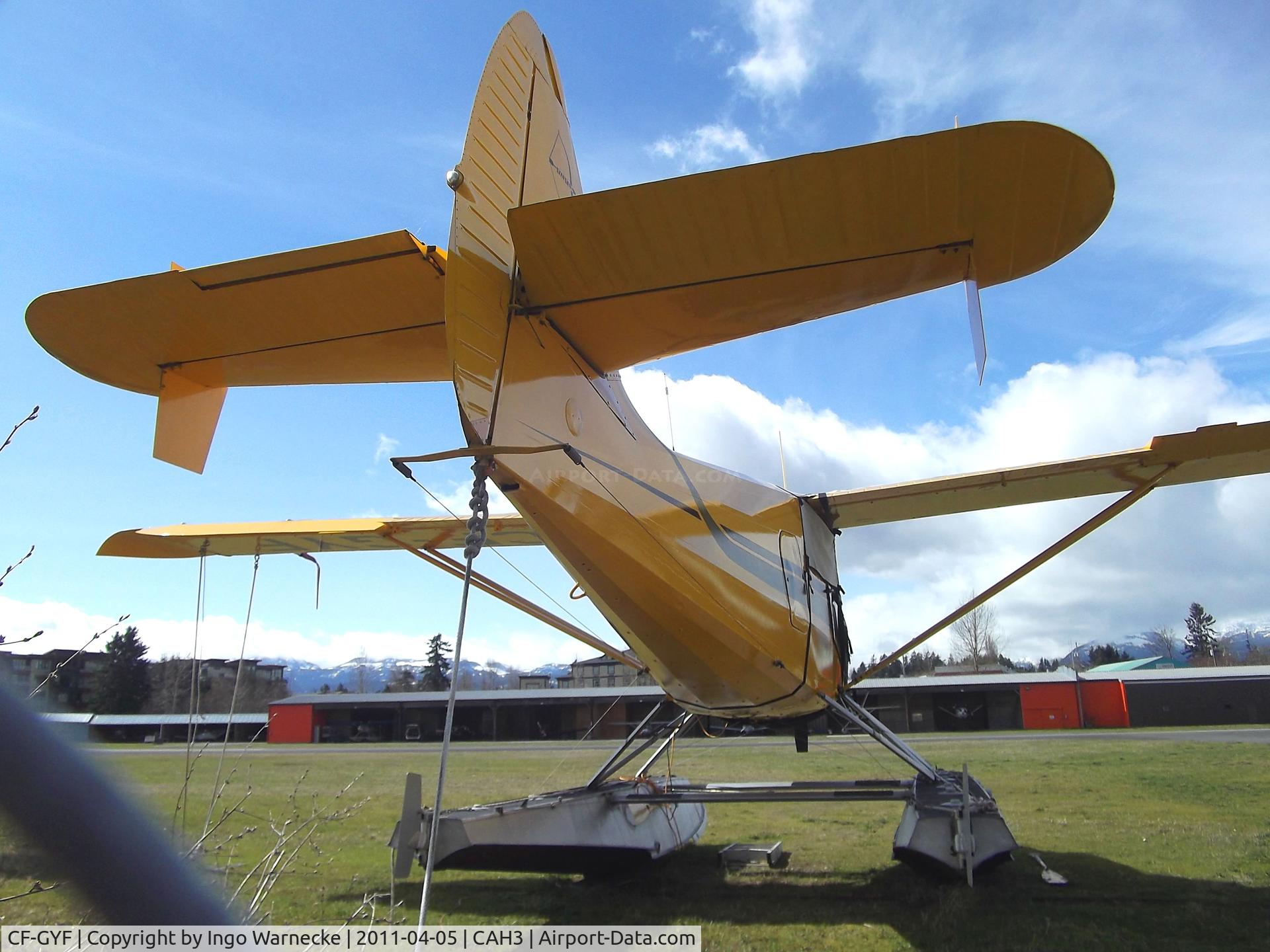 CF-GYF, 1947 Stinson 108-2 Voyager C/N 108-2911, Stinson 108-2 