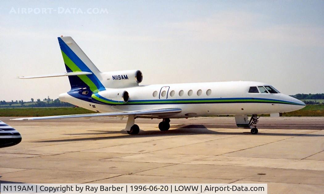 N119AM, Dassault Falcon 50 C/N 226, Dassault Falcon 50 [226] Vienna-Schwechat~OE 20/06/1996