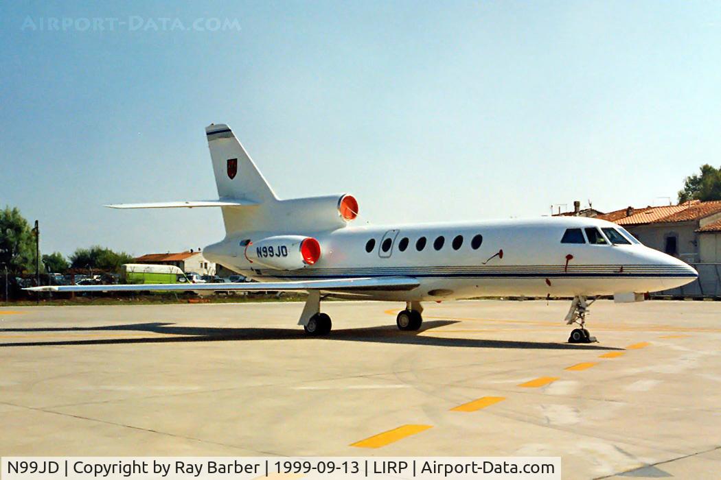 N99JD, Dassault-Breguet Falcon 50 C/N 129, Dassault Falcon 50 [129] Pisa~I 13/09/1999