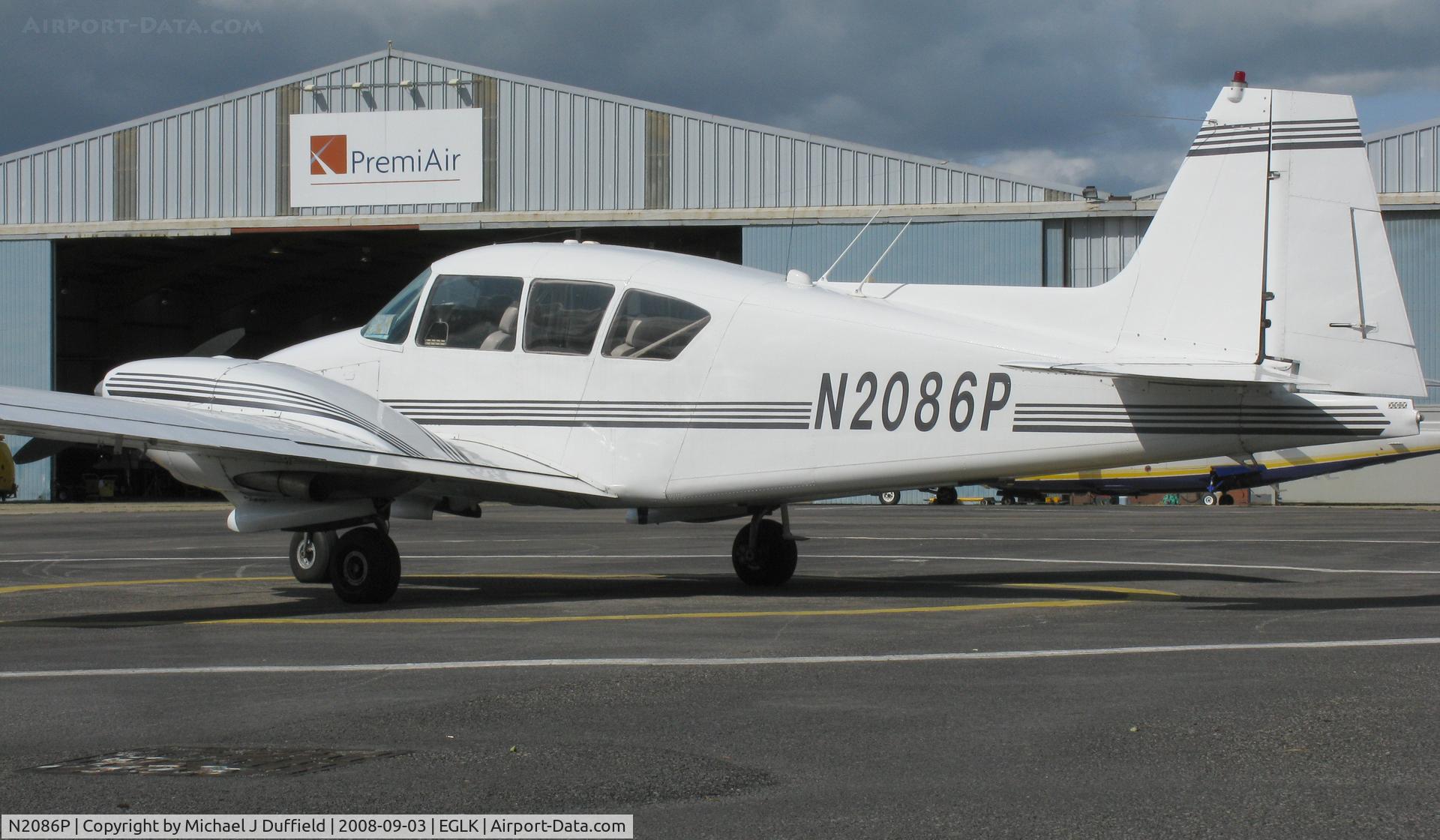N2086P, 1956 Piper PA-23-150 Apache C/N 23-674, Originally built in 1956, this Piper Geronimo is seen at Blackbushe on 3rd September 2008