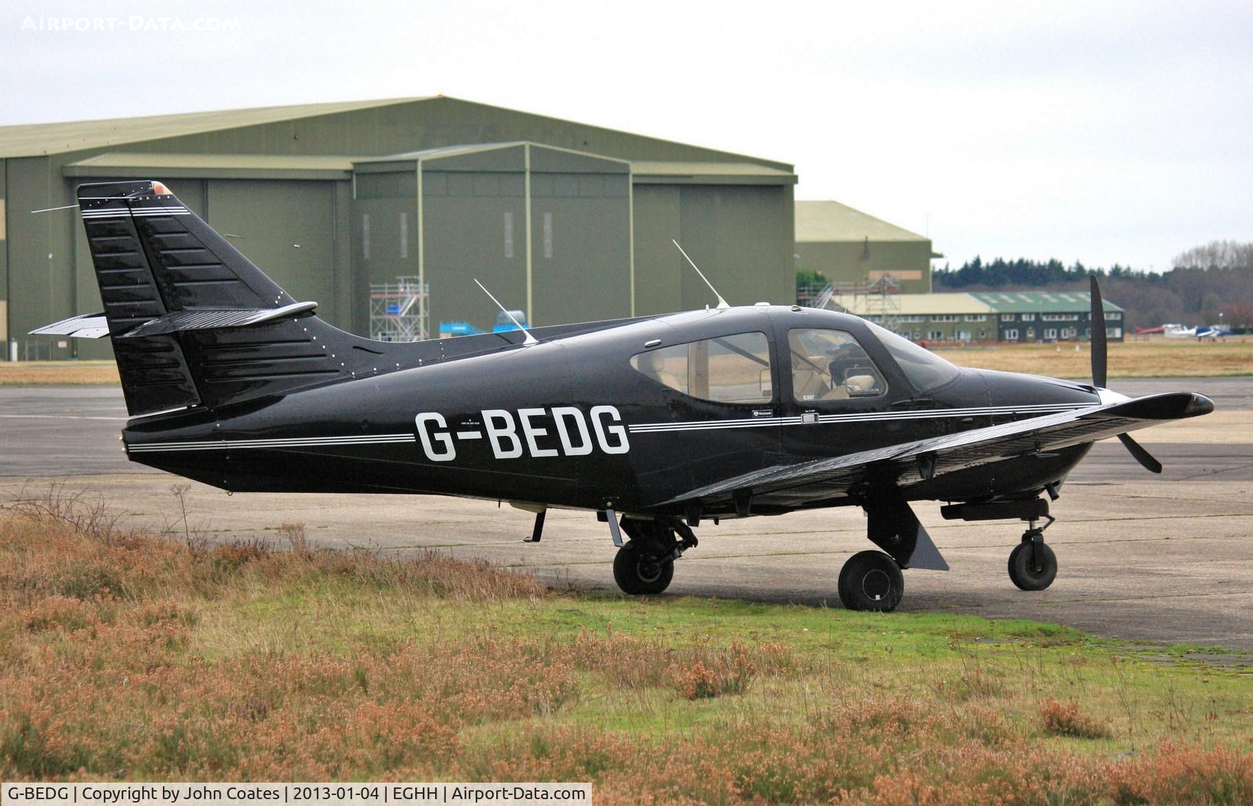 G-BEDG, 1976 Rockwell International 112 Commander C/N 482, Visitor to BHL