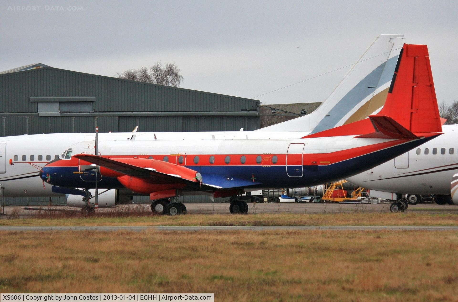 XS606, 1966 Hawker Siddeley HS-780 Andover C1 C/N Set 13/BN1, All titles and serials removed awaiting transfer to UN for work in Kenya