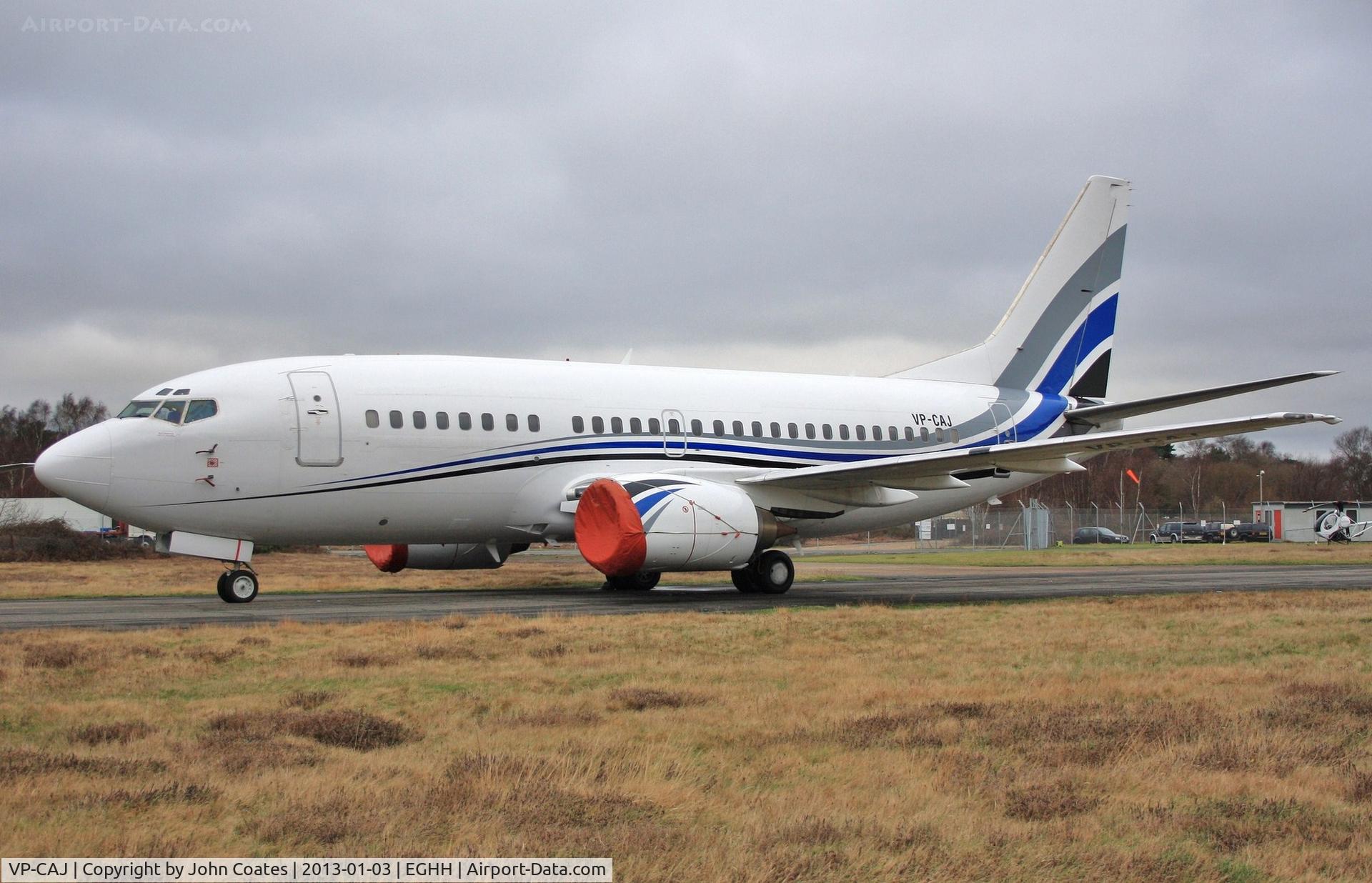VP-CAJ, 1992 Boeing 737-505 C/N 24648, Home for Christmas and New Year 2013