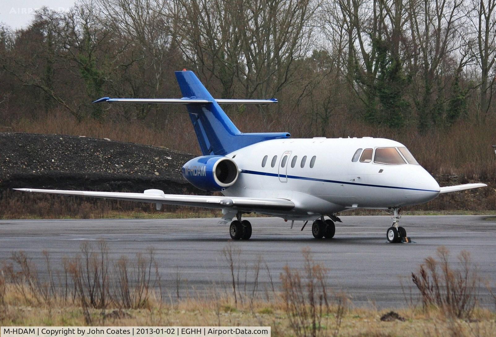 M-HDAM, British Aerospace BAe.125-800B C/N 258037, Out engine running from JETS
