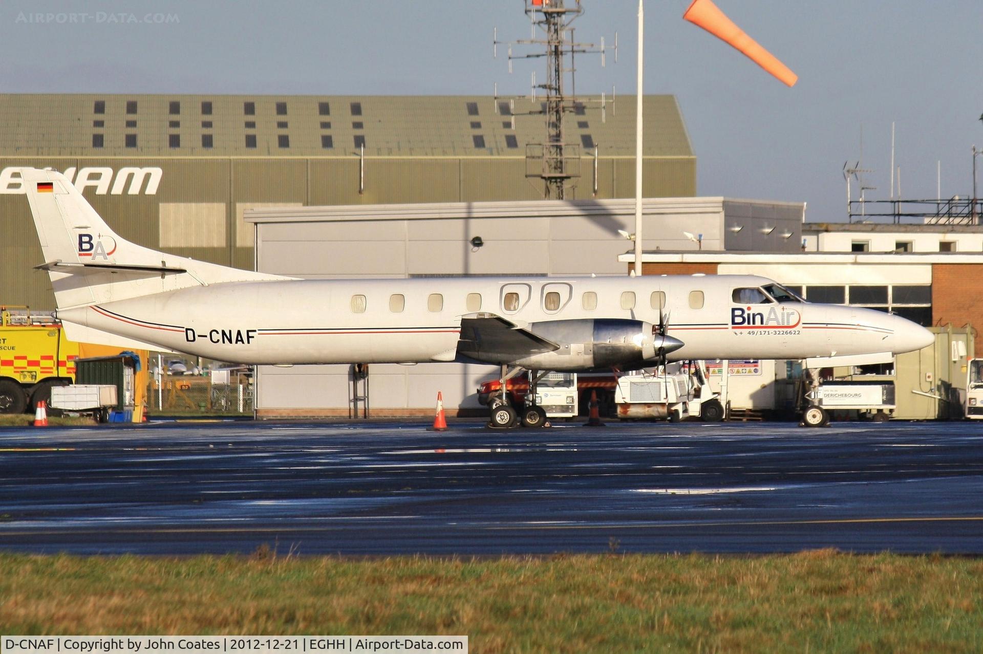 D-CNAF, 1982 Fairchild Swearingen SA-227AC Metro III C/N AC-505B, Overnight stay on the apron.