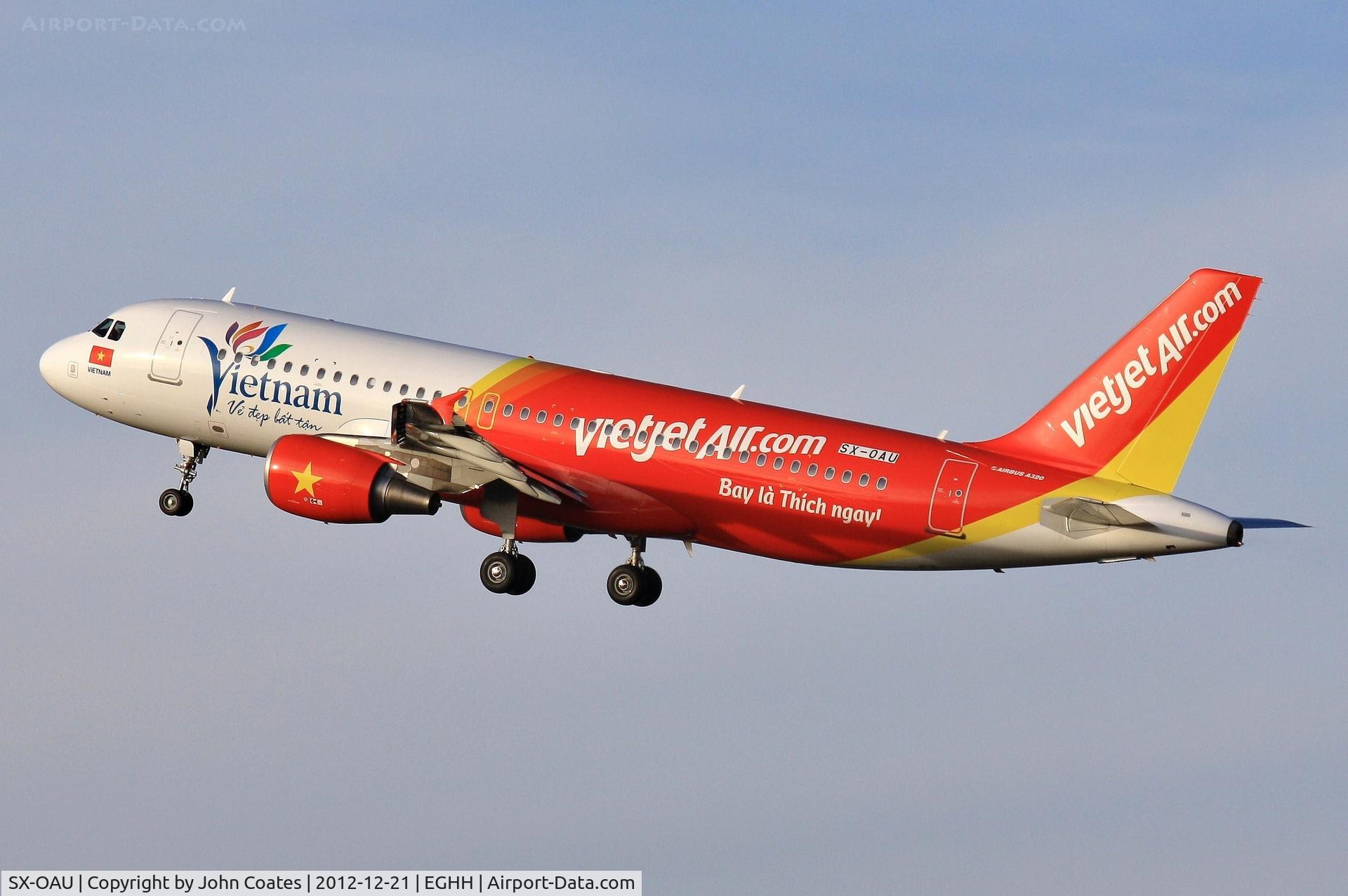 SX-OAU, 2010 Airbus A320-232 C/N 4193, Departing back to Athens after respray.