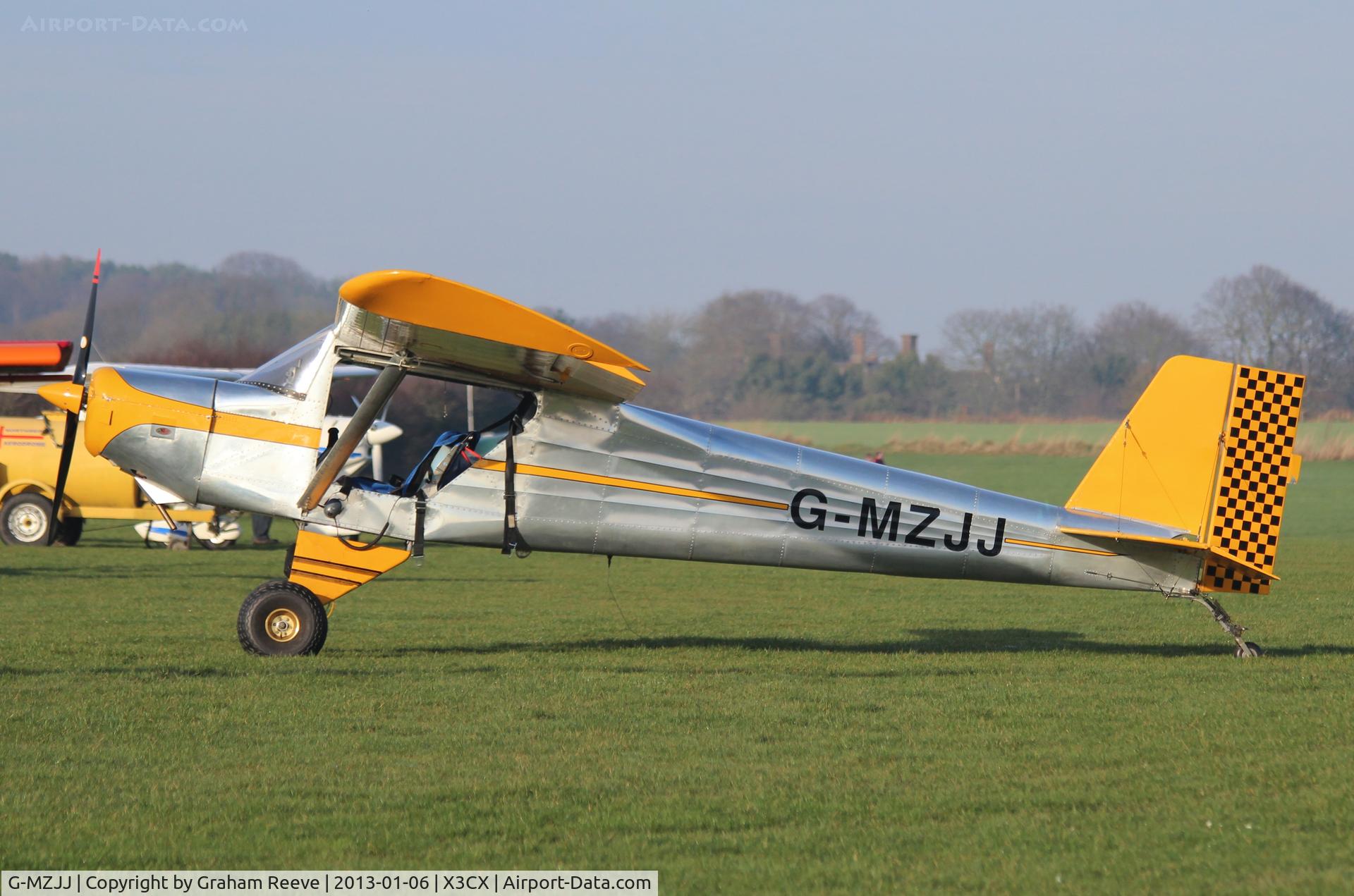 G-MZJJ, 1998 Murphy Maverick C/N PFA 259-13016, Parked at Northrepps.