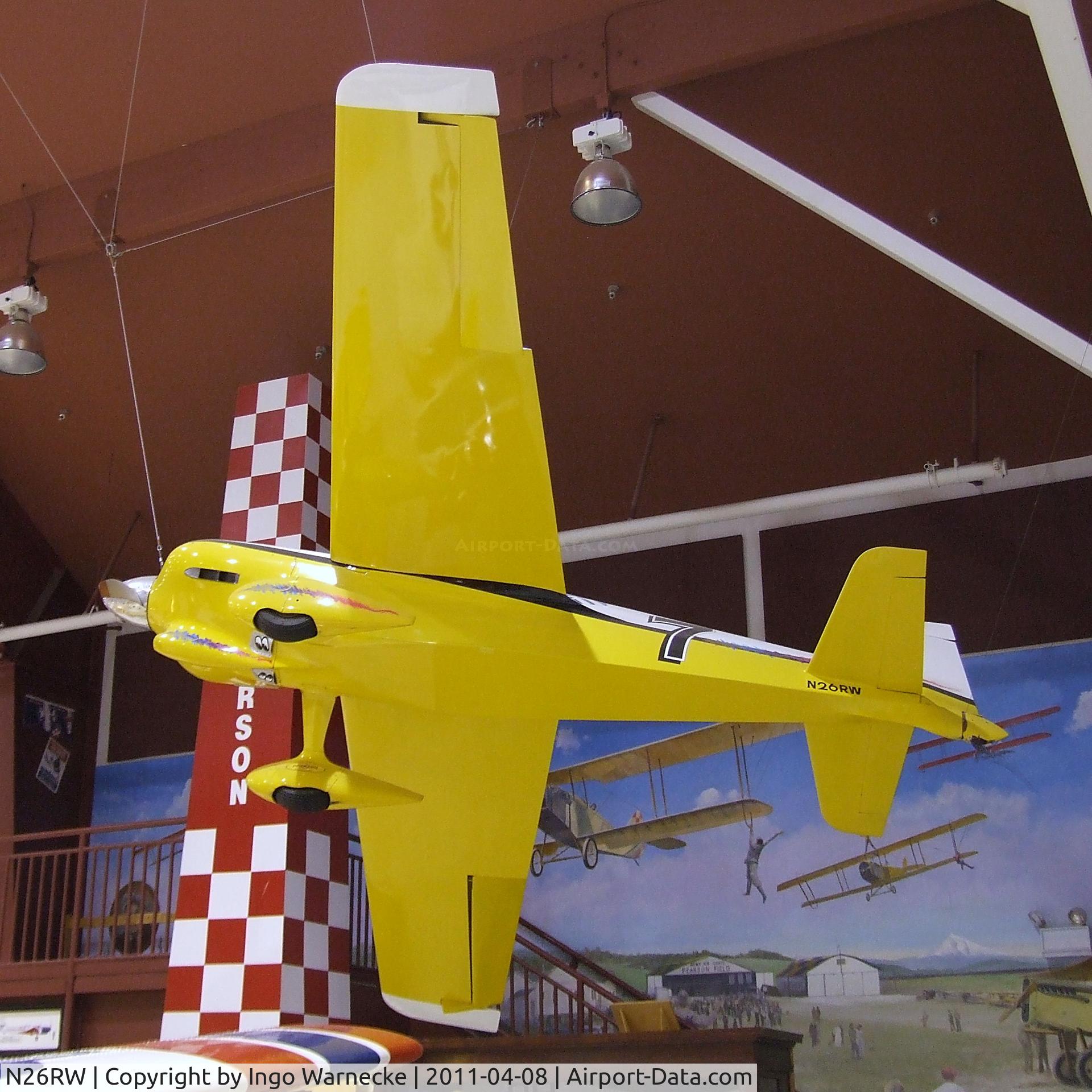 N26RW, Wise OR-71-B C/N 0R-71-B-RW1, Wise OR-71-B at the Pearson Air Museum, Vancouver WA