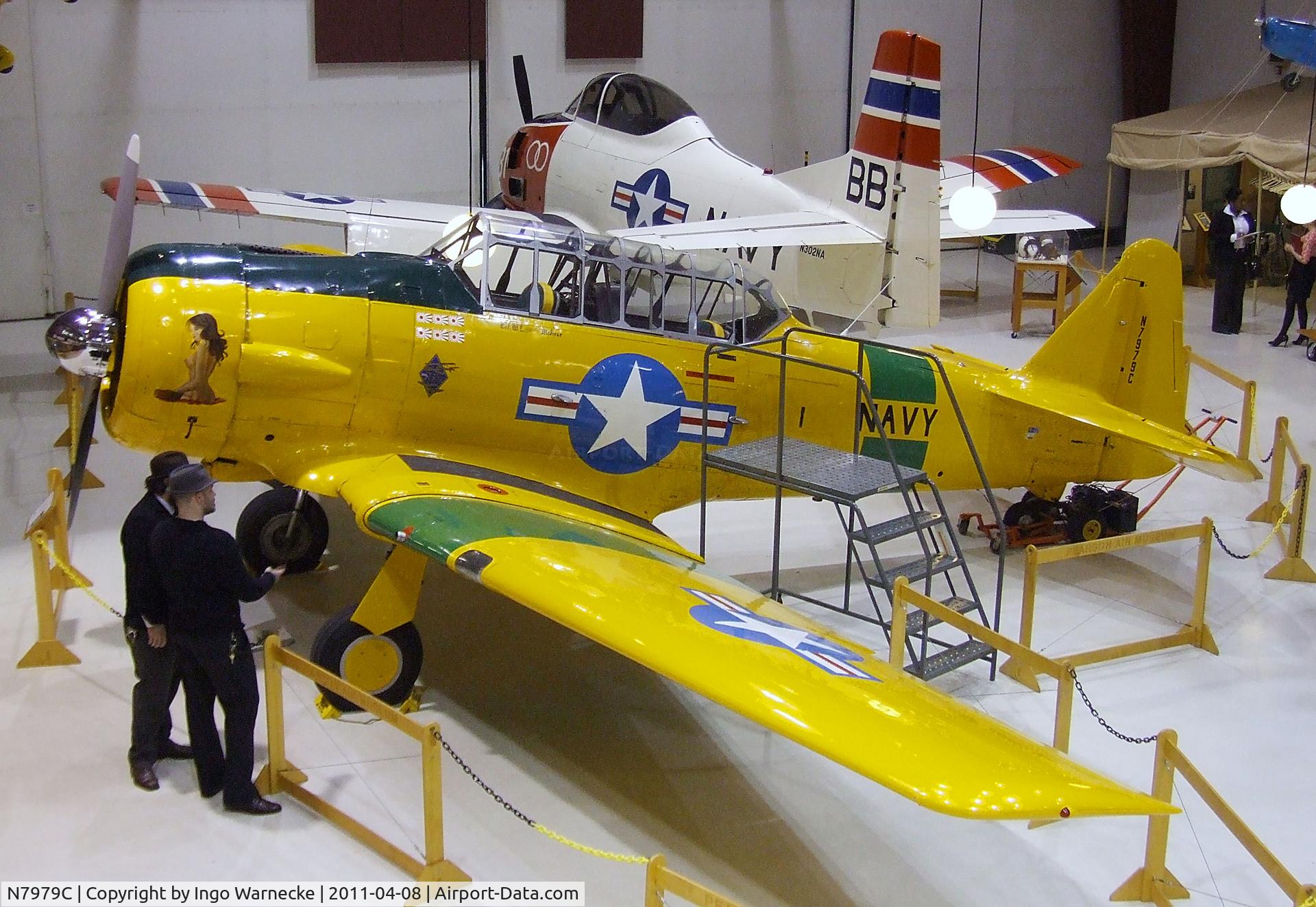 N7979C, 1946 North American AT-6D C/N 84827, North American AT-6D Texan at the Pearson Air Museum, Vancouver WA