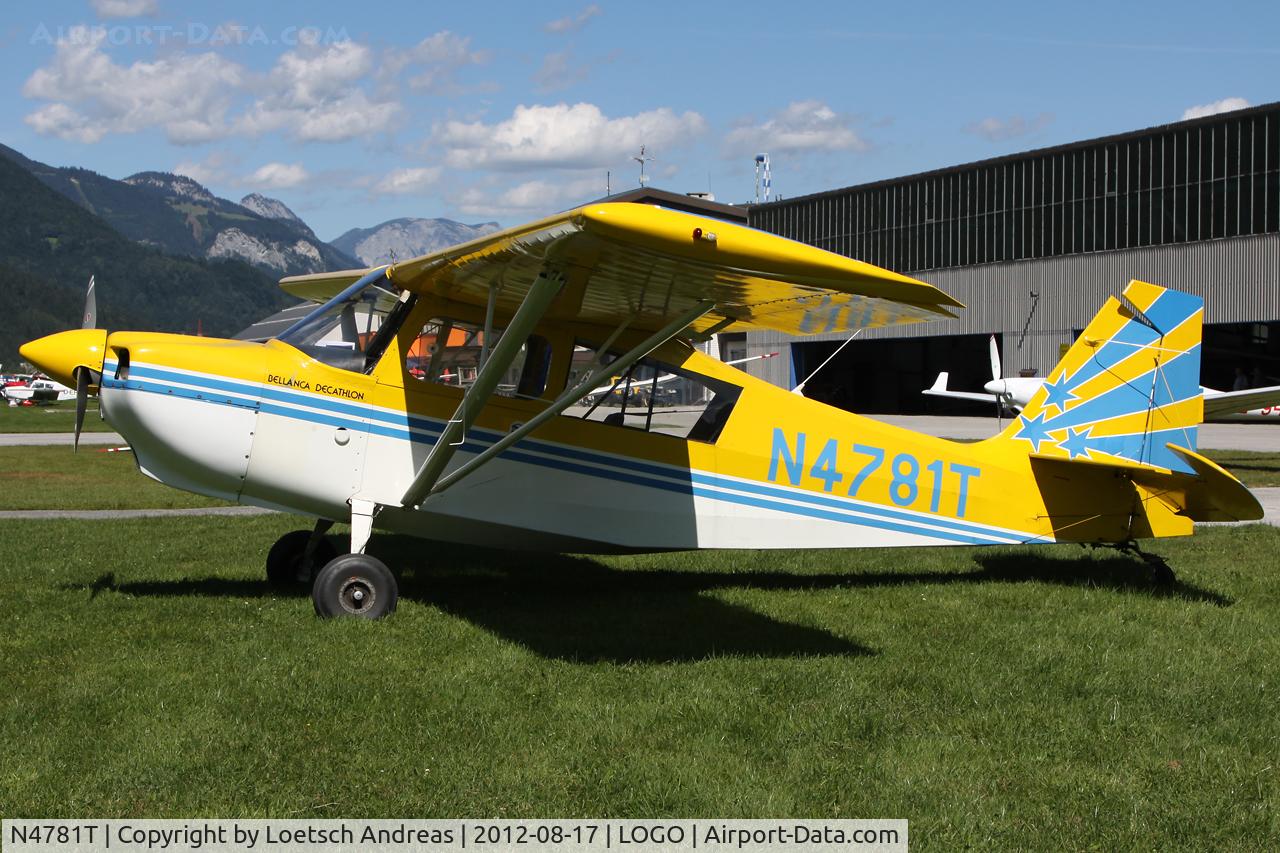 N4781T, Bellanca 8KCAB Decathlon C/N 170-75, Bellanca