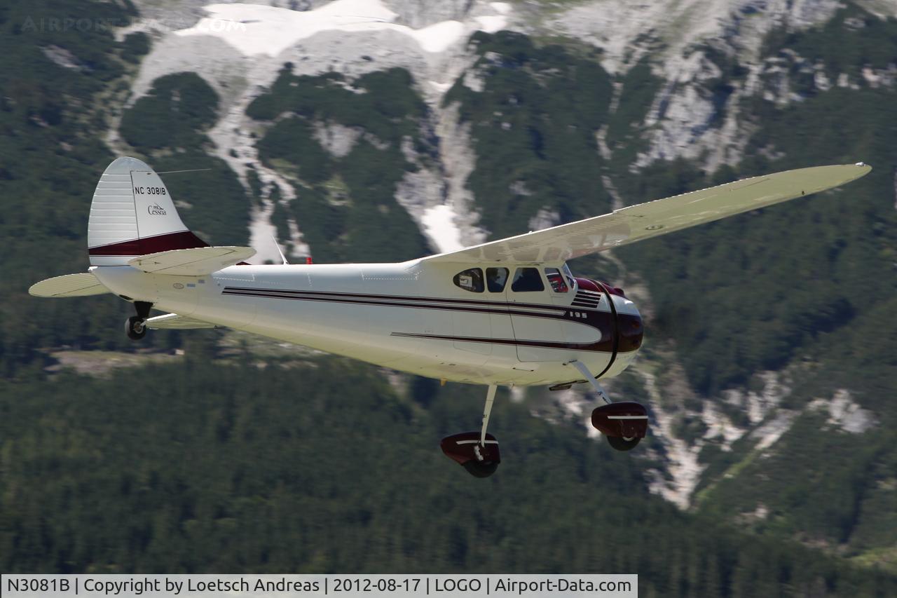 N3081B, 1952 Cessna 195B Businessliner C/N 7966, Cessna 195