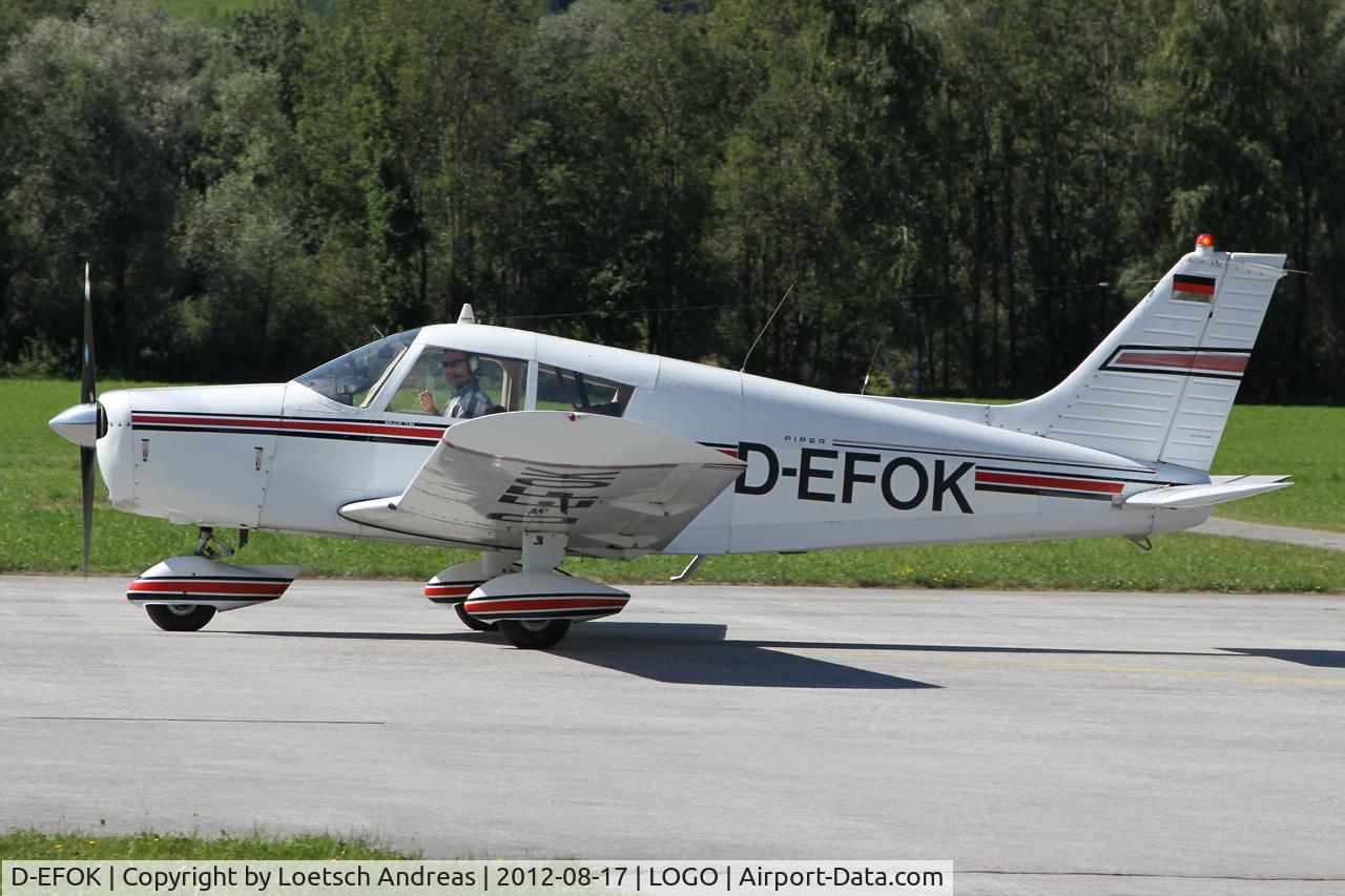 D-EFOK, 1973 Piper PA-28-140 Cherokee C C/N Not found D-EFOK, Piper PA28