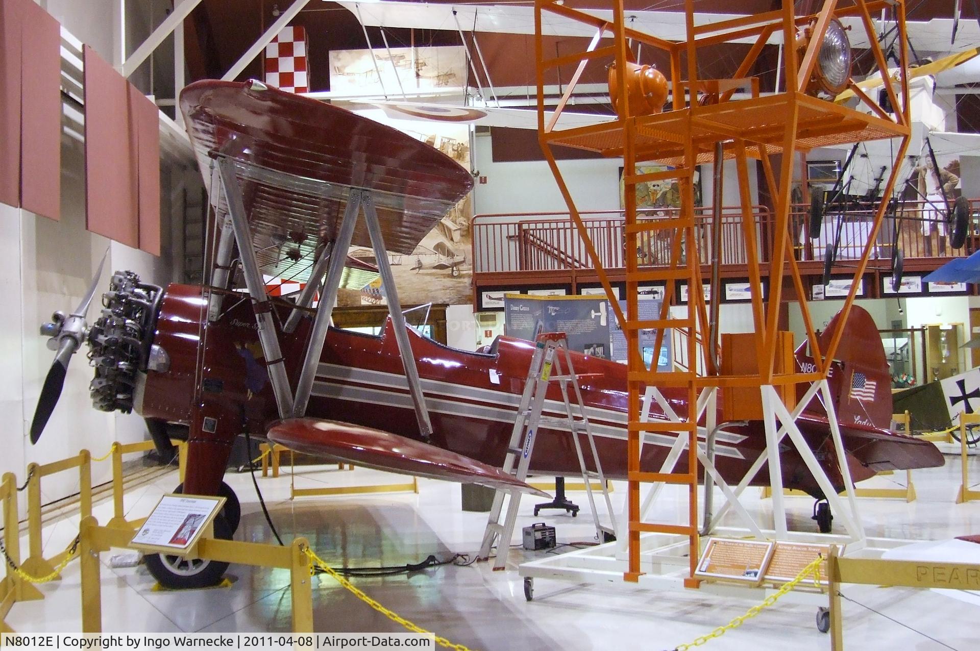 N8012E, Boeing A75N1 C/N 75-3040-A4, Boeing / Mehrer A75N1 at the Pearson Air Museum, Vancouver WA