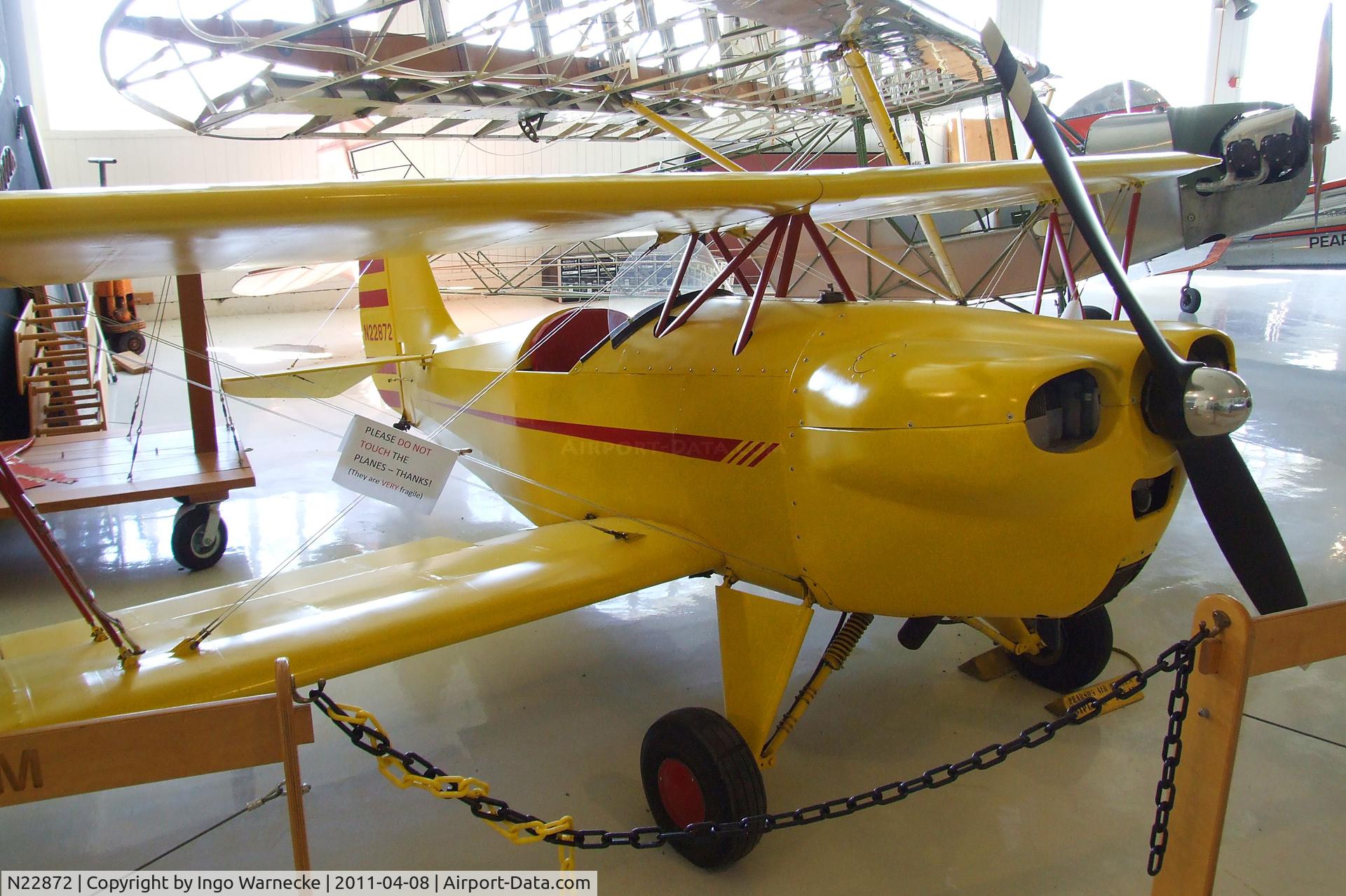 N22872, 1979 Oldfield Baby Lakes C/N 7411-M-542B, Nick Salovich Baby Lakes at the Pearson Air Museum, Vancouver WA