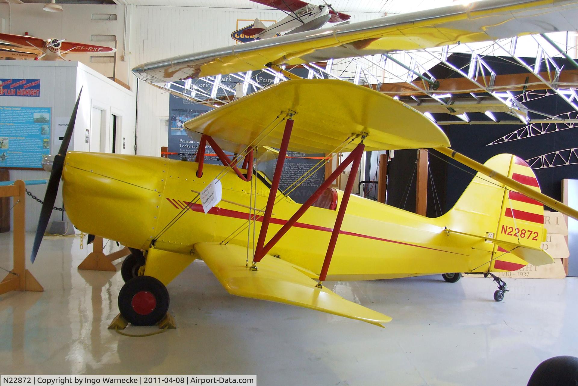 N22872, 1979 Oldfield Baby Lakes C/N 7411-M-542B, Nick Salovich Baby Lakes at the Pearson Air Museum, Vancouver WA