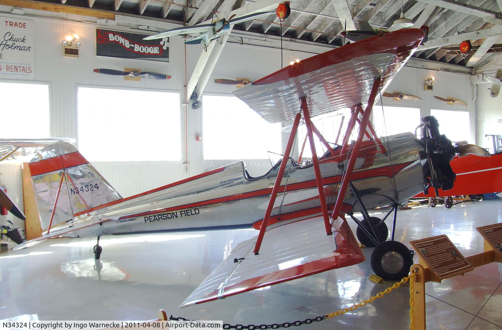 N34324, 1942 Meyers OTW-160 C/N 69, Meyers OTW-160 at the Pearson Air Museum, Vancouver WA