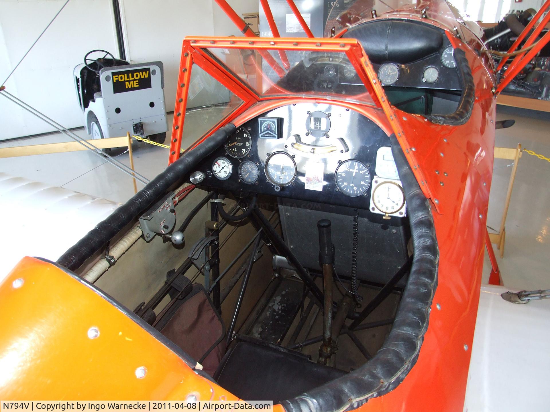 N794V, 1931 Fleet Model 7 C/N 375, Fleet 7 at the Pearson Air Museum, Vancouver WA  #c