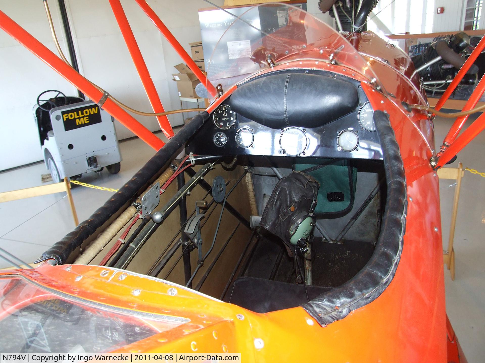 N794V, 1931 Fleet Model 7 C/N 375, Fleet 7 at the Pearson Air Museum, Vancouver WA  #c