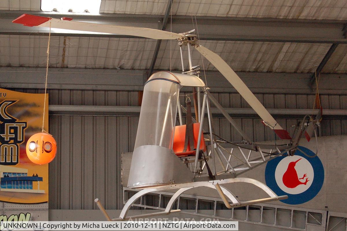 UNKNOWN, Helicopters Various C/N unknown, At the Classic Flyers Museum at Tauranga Airport
