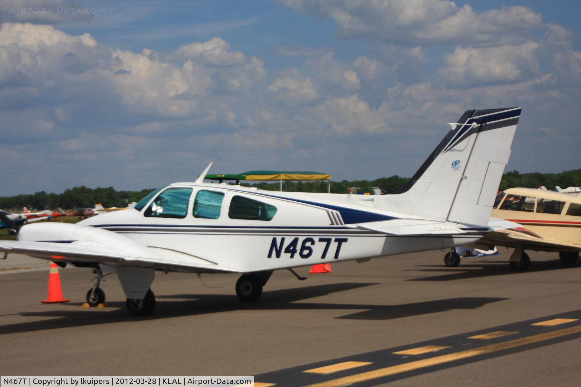N467T, 1960 Beech 95-55 C/N TC-39, At Sun 'n Fun 2012