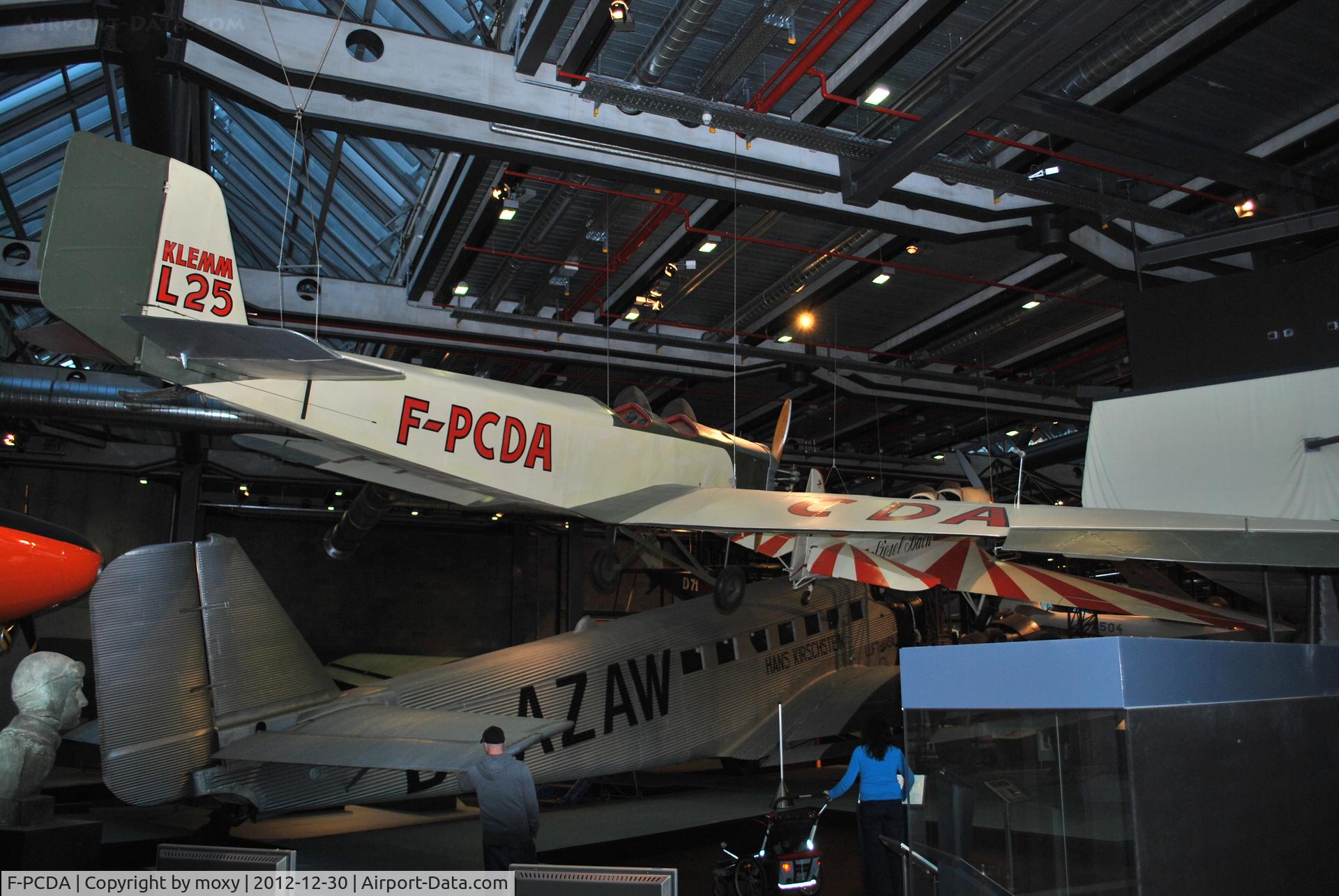 F-PCDA, Klemm L25B C/N 138, Klemm Kl-25b at the Berlin Technical Museum