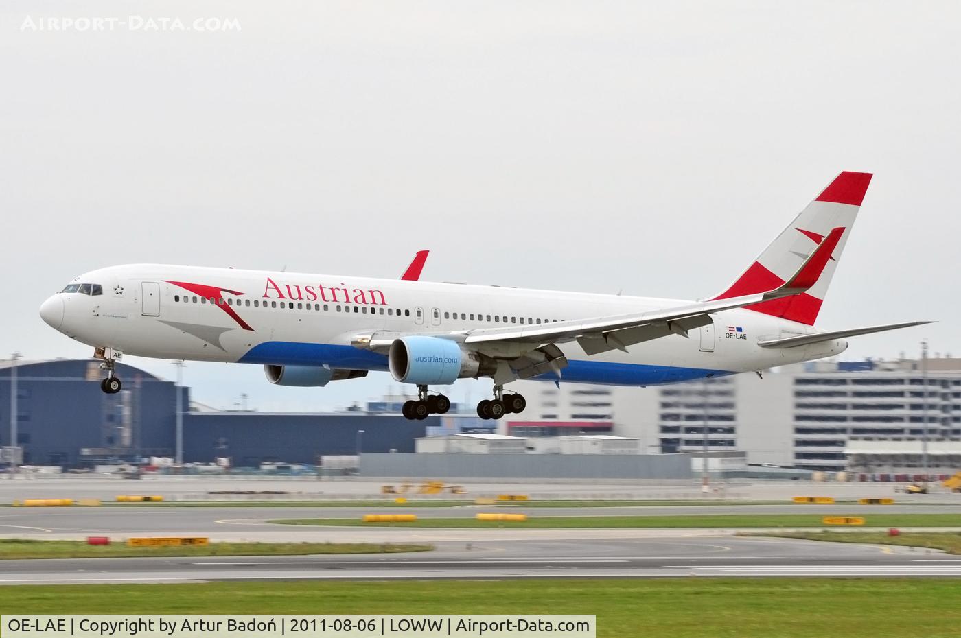 OE-LAE, 2000 Boeing 767-3Z9/ER C/N 30383, Austrian Airlines