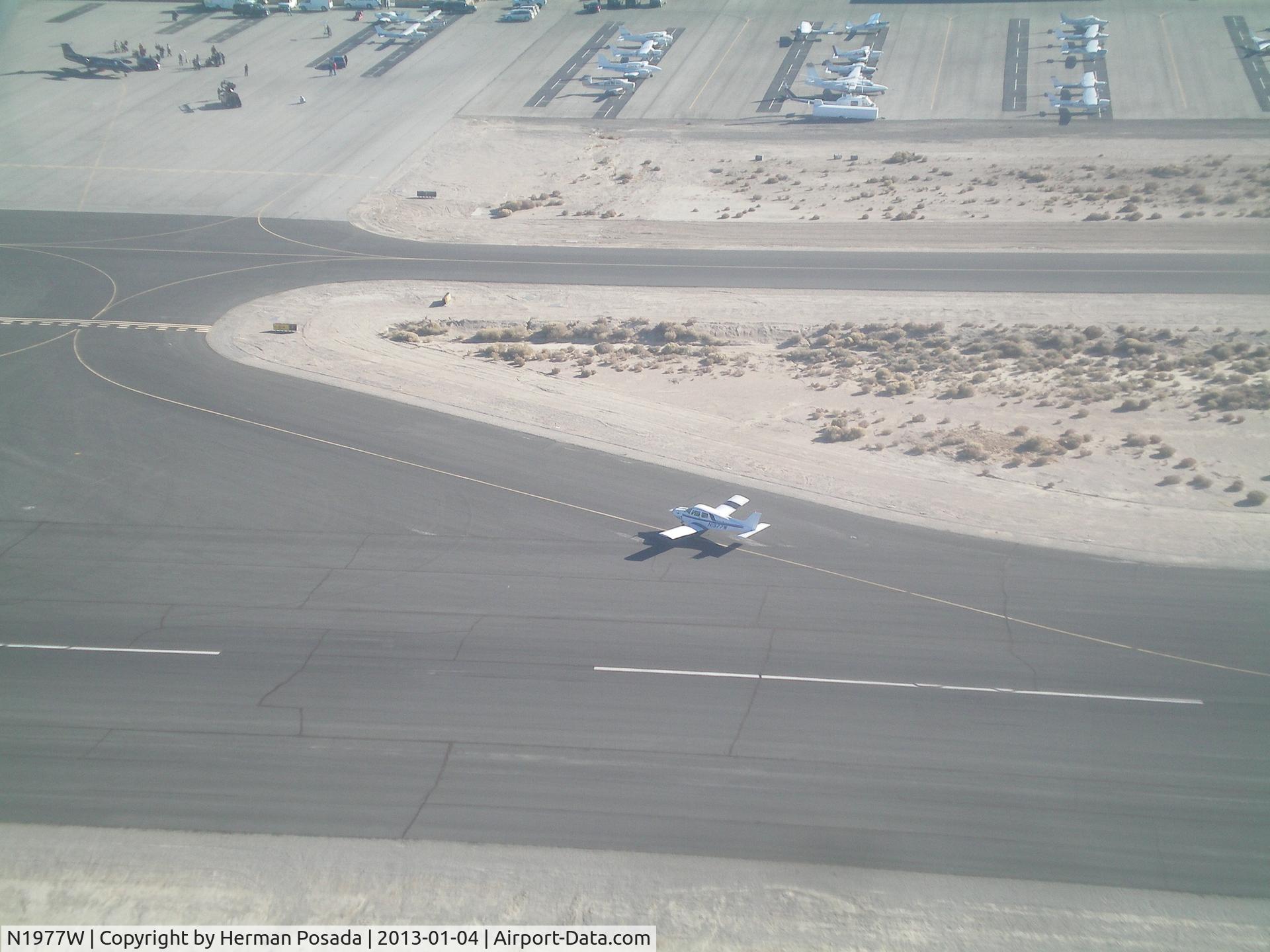 N1977W, 1974 Beech B19 Sport 150 C/N MB-655, Landing at WJF