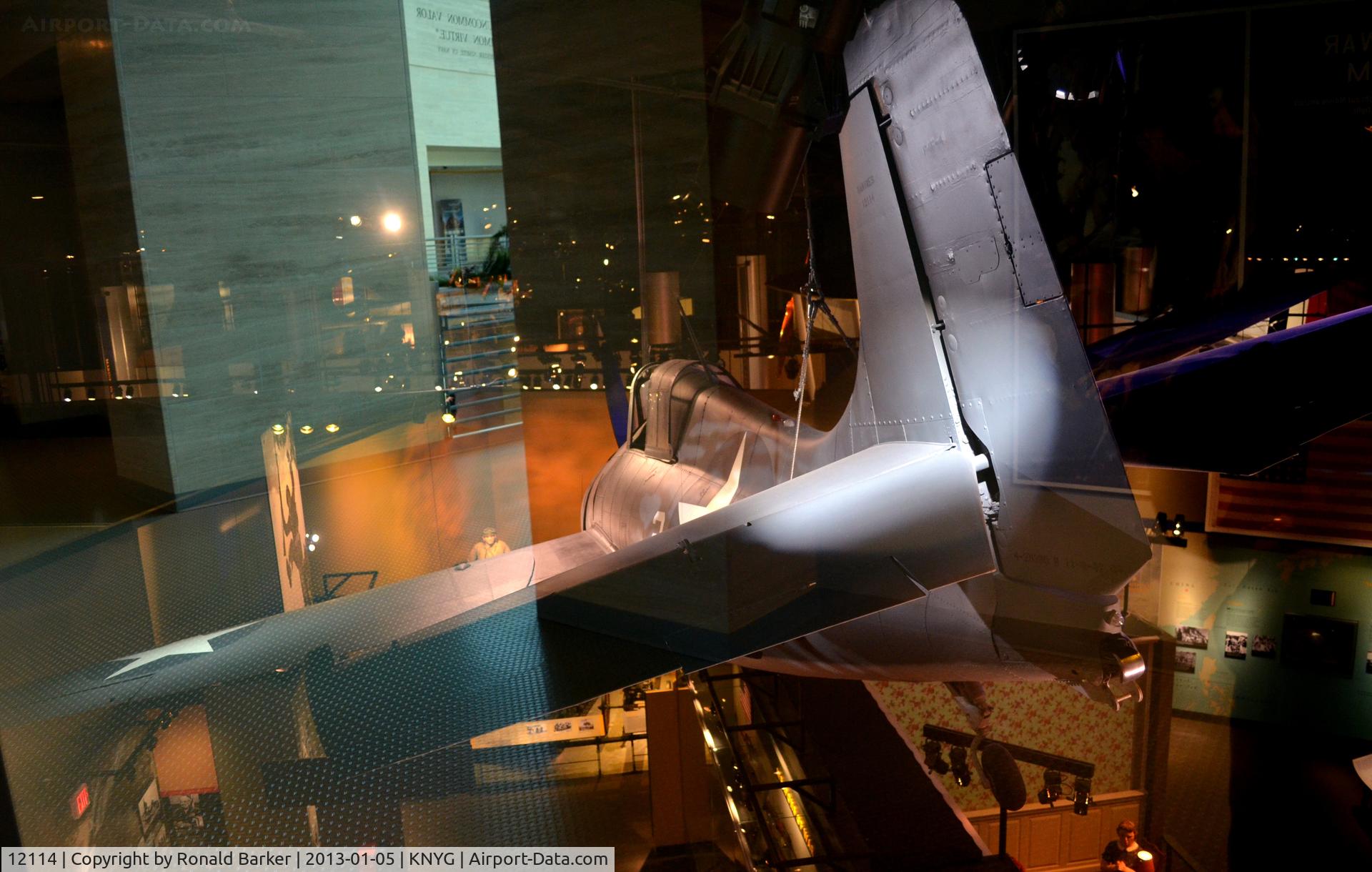 12114, Grumman F4F-4 Martlet IV C/N 3809, USMC Museum