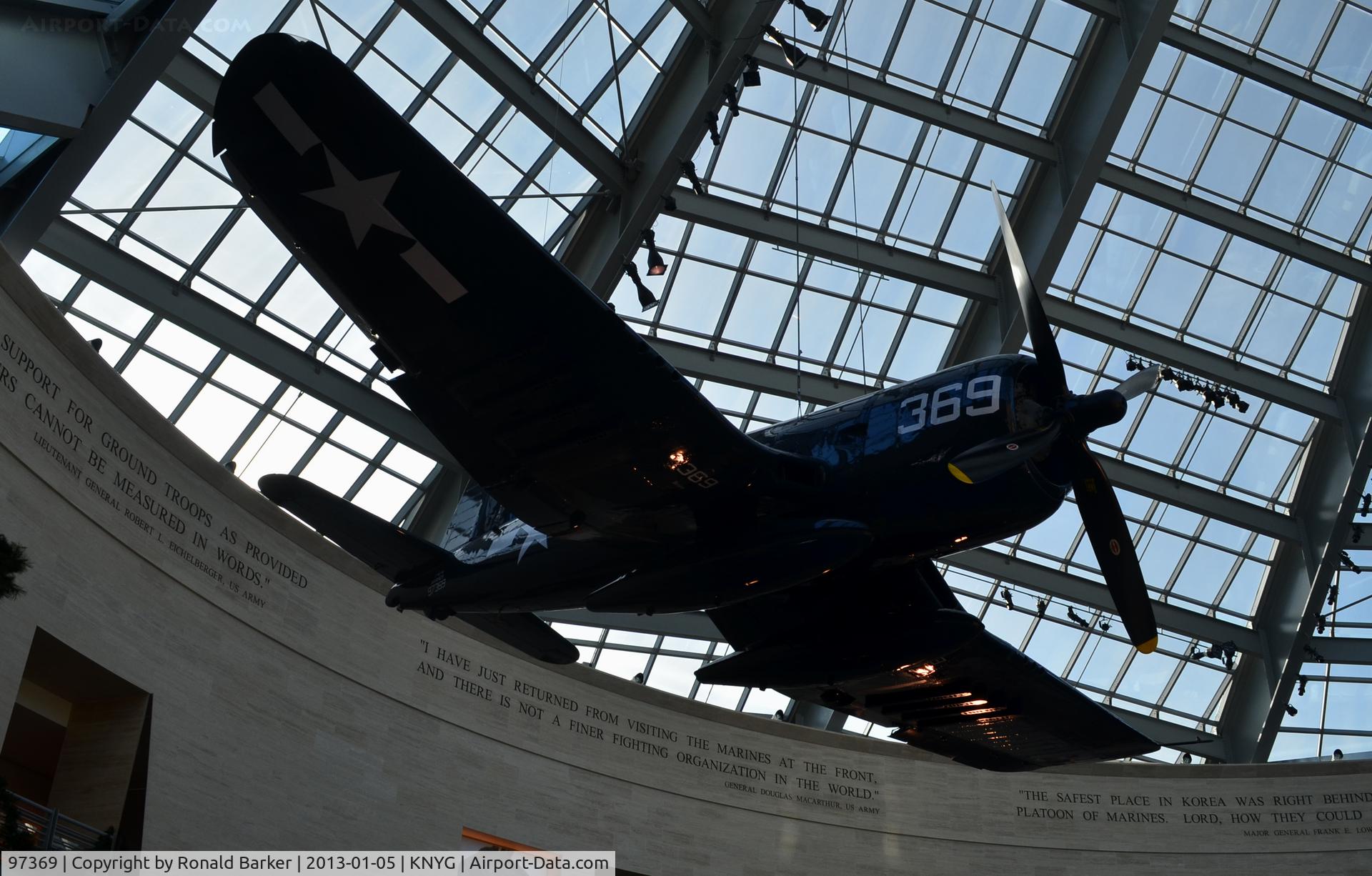 97369, Vought F4U-4 Corsair C/N 9523, USMC Museum