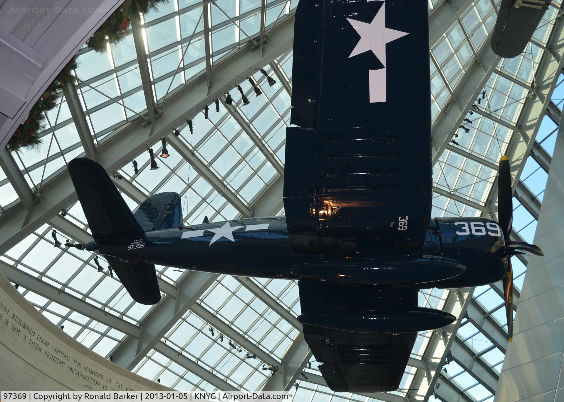 97369, Vought F4U-4 Corsair C/N 9523, USMC Museum